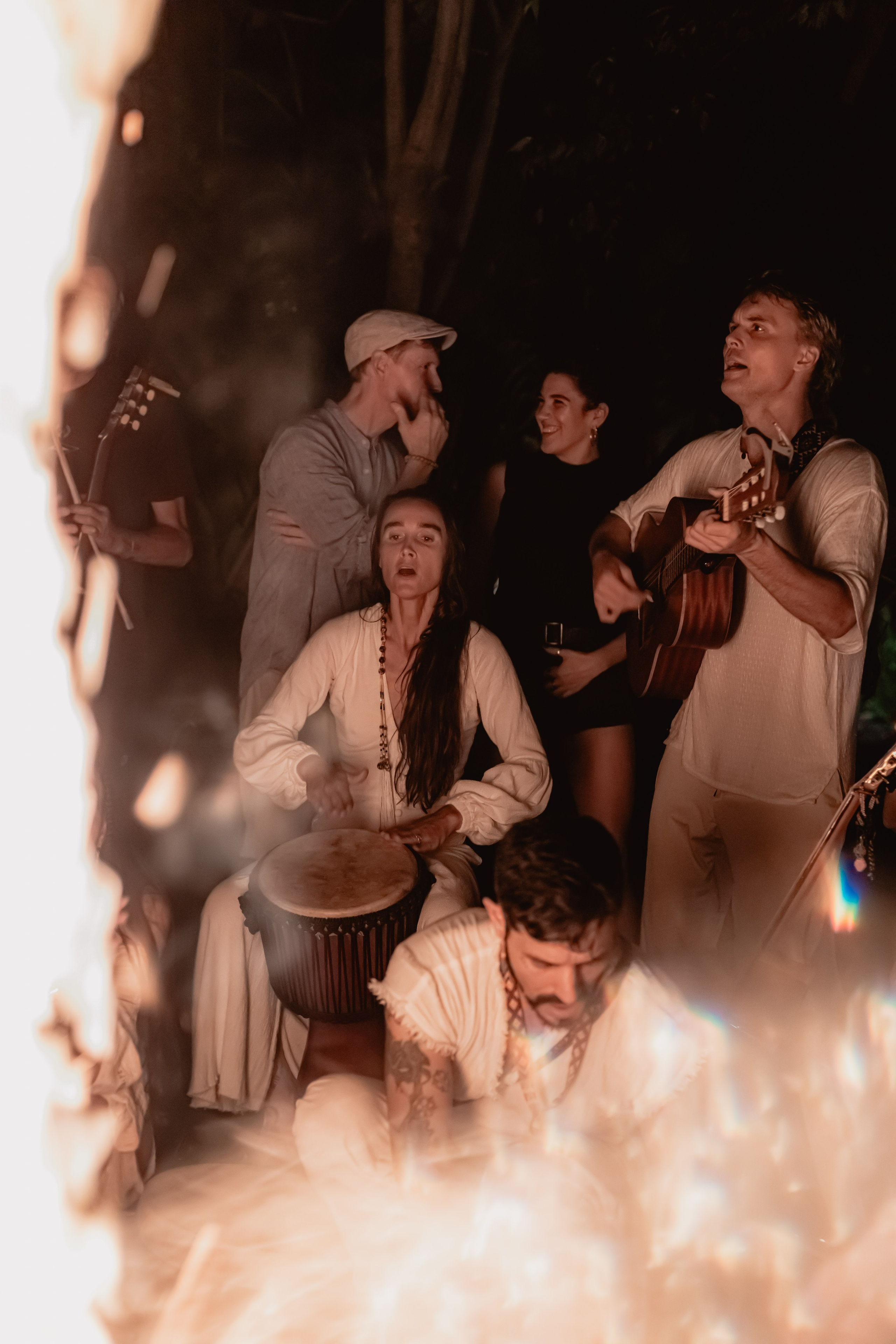 Cacao ceremony Full moon jan w Juan. Mariam Bagdasaryan