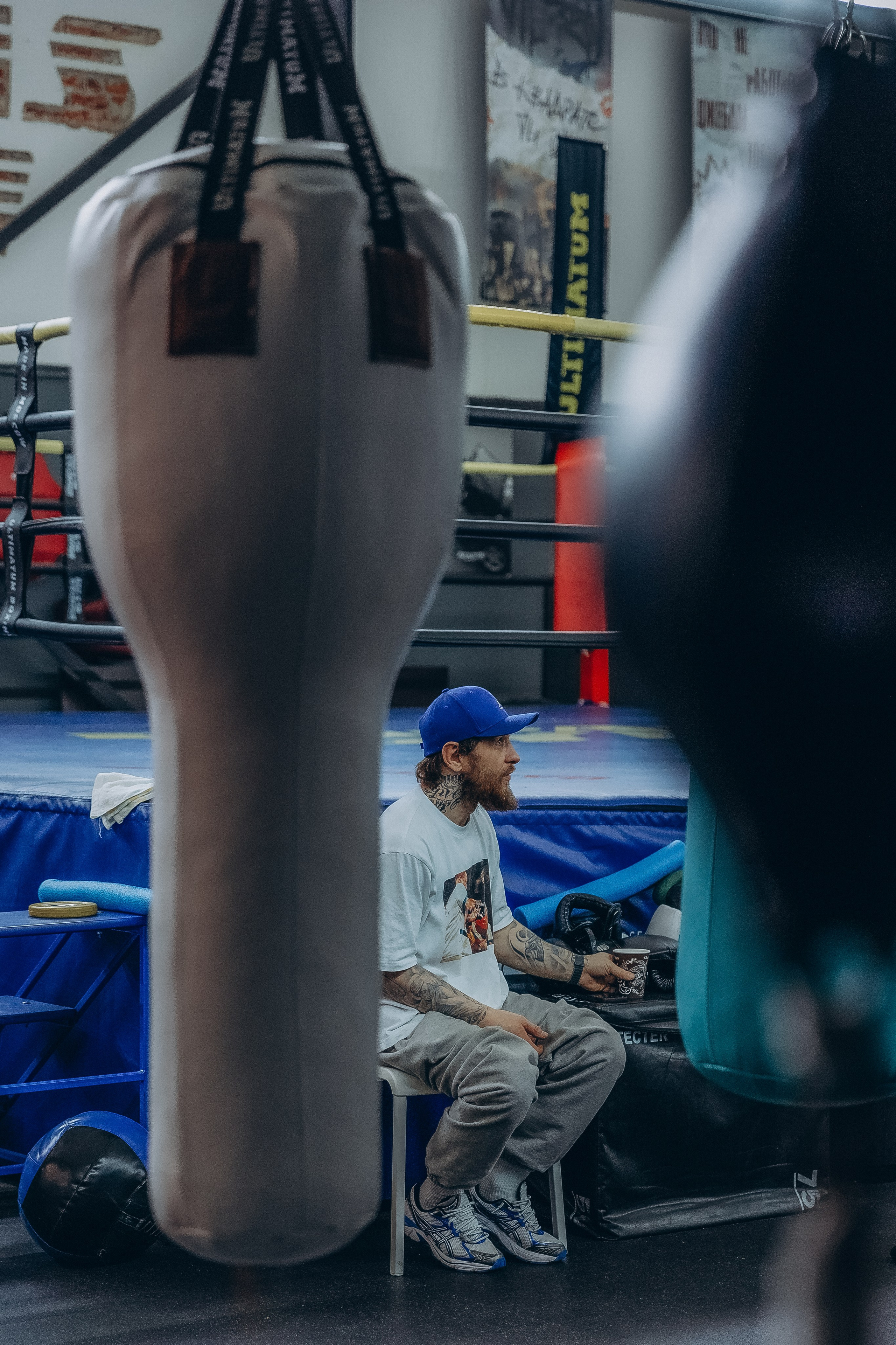 «Bupas gym» Москва 2024. Тренировка в боксерском клубе. Фотограф Алина Ионычева в Новосибирске