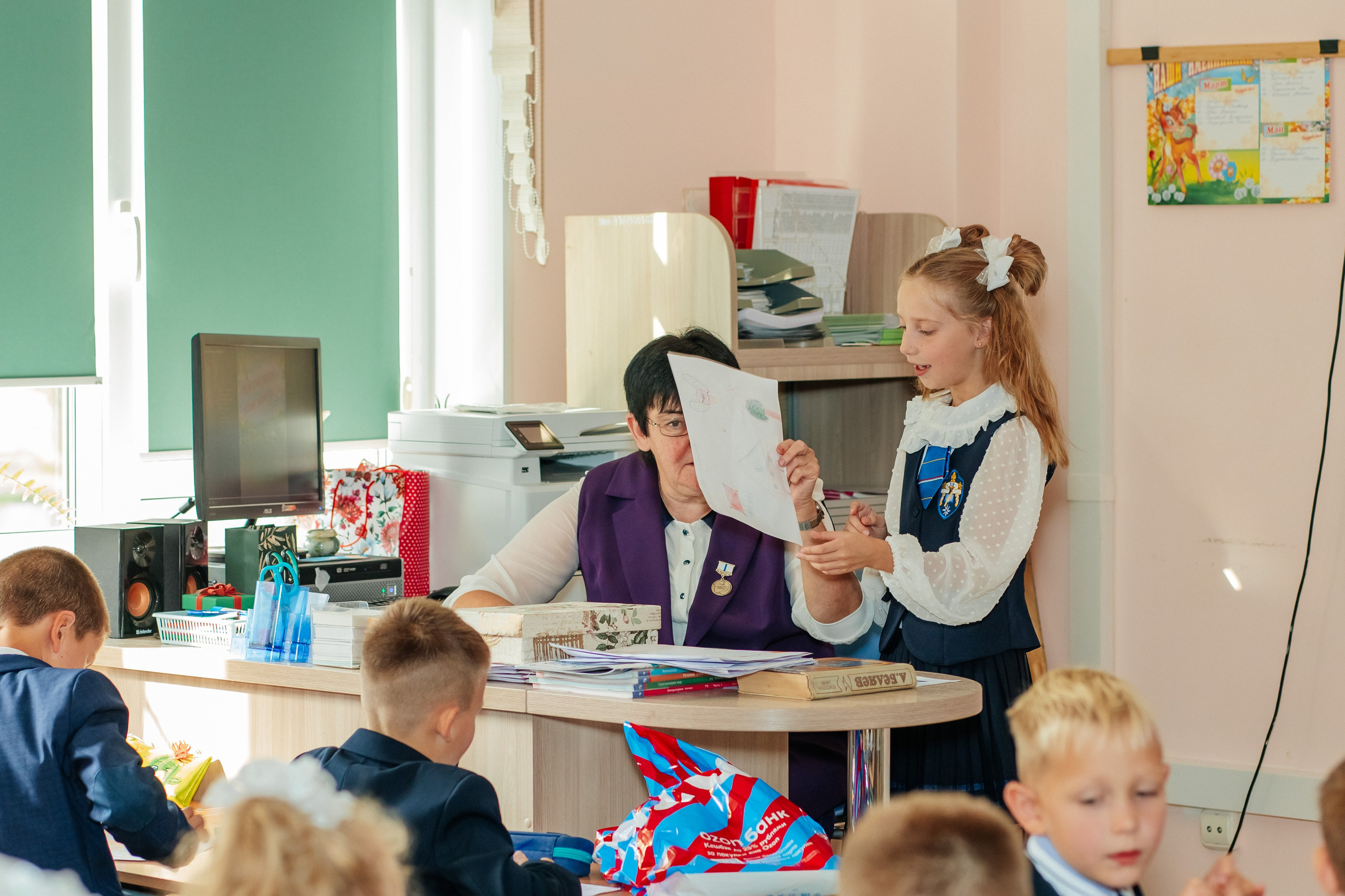 Фотосессия мой первый класс