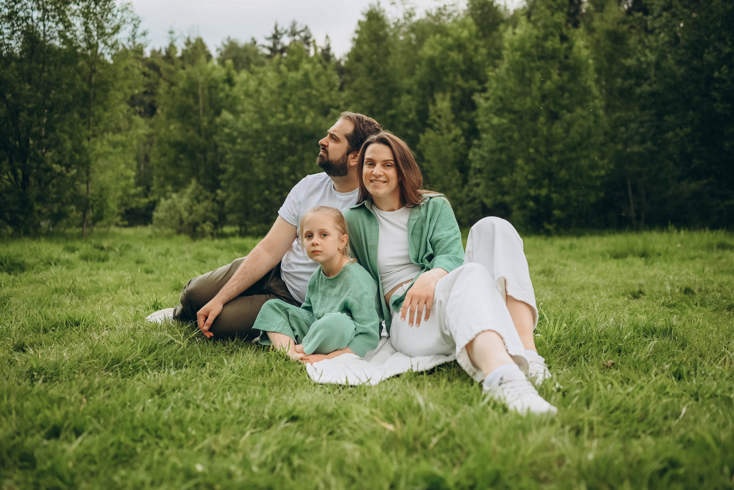 Прогулка на природе. Семейный фотограф в Москве Люберцах Ирина Вронская