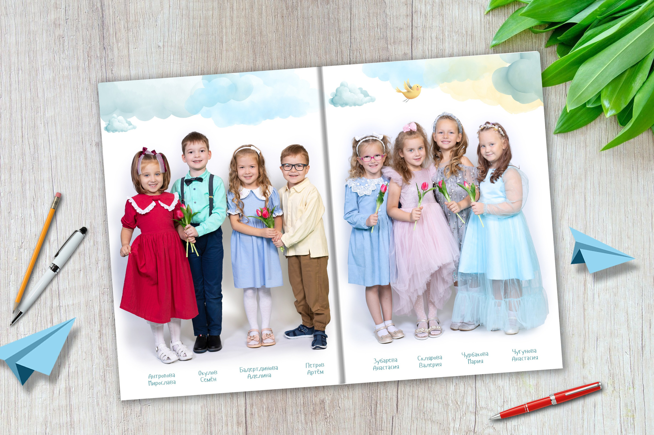 Фотоальбом для детского сада. Выпускные альбомы. Фотостудия «Олеся»
