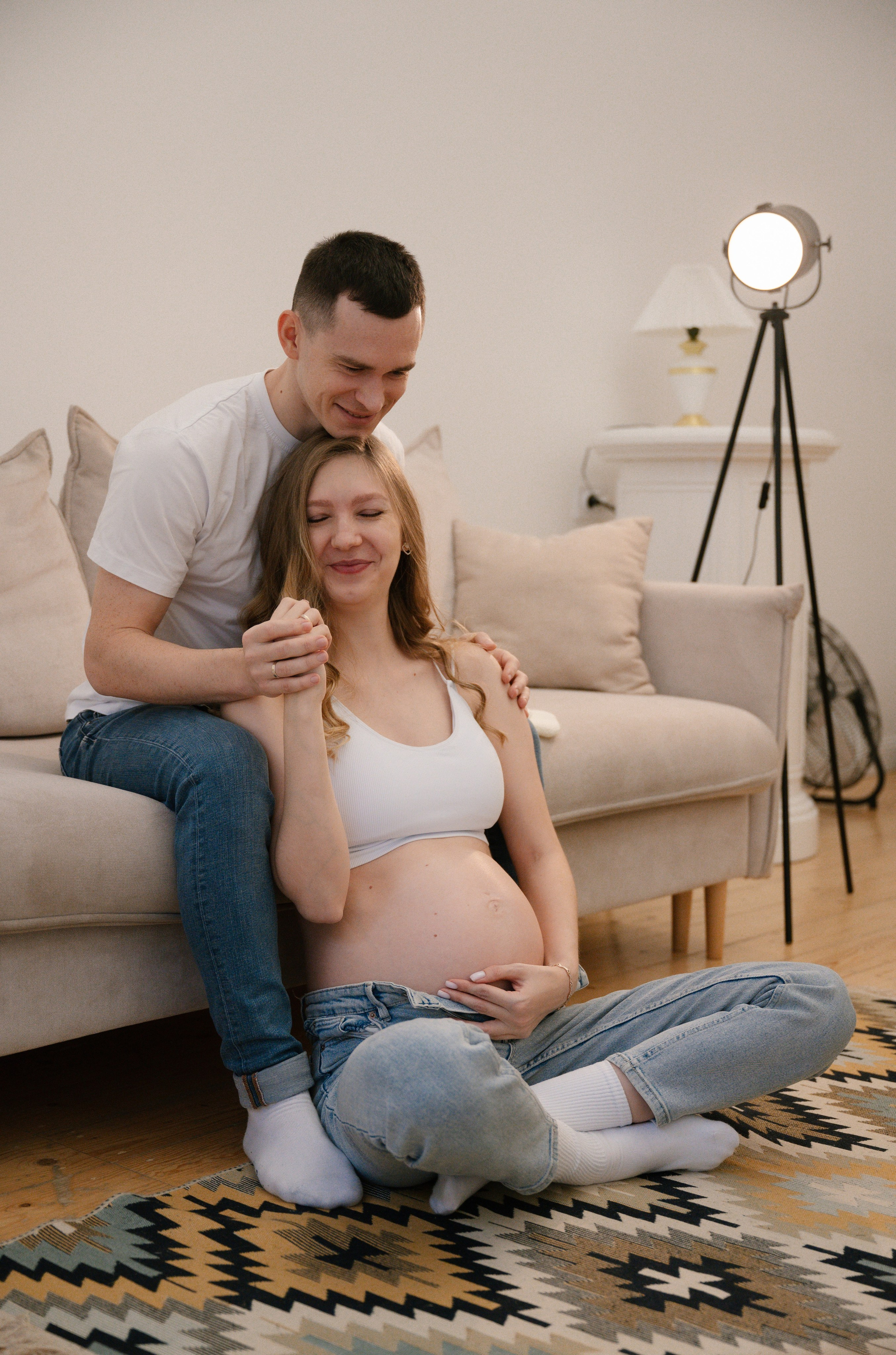 Ожидание чуда Юля Влад Новый год. Фотограф Алёна Мил