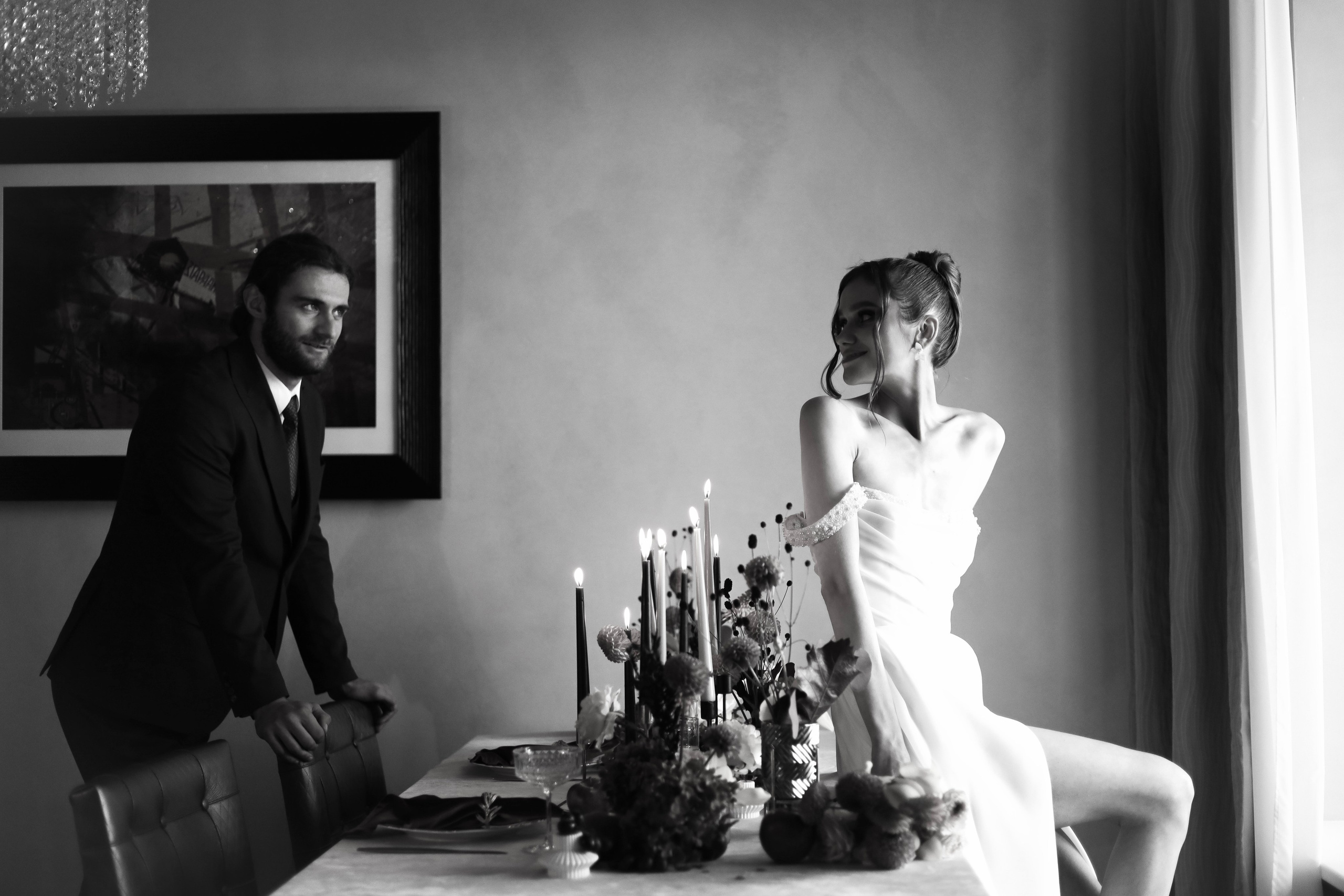 Савелий и Мария | Roof hotel Continental. Свадебный фотограф Москва