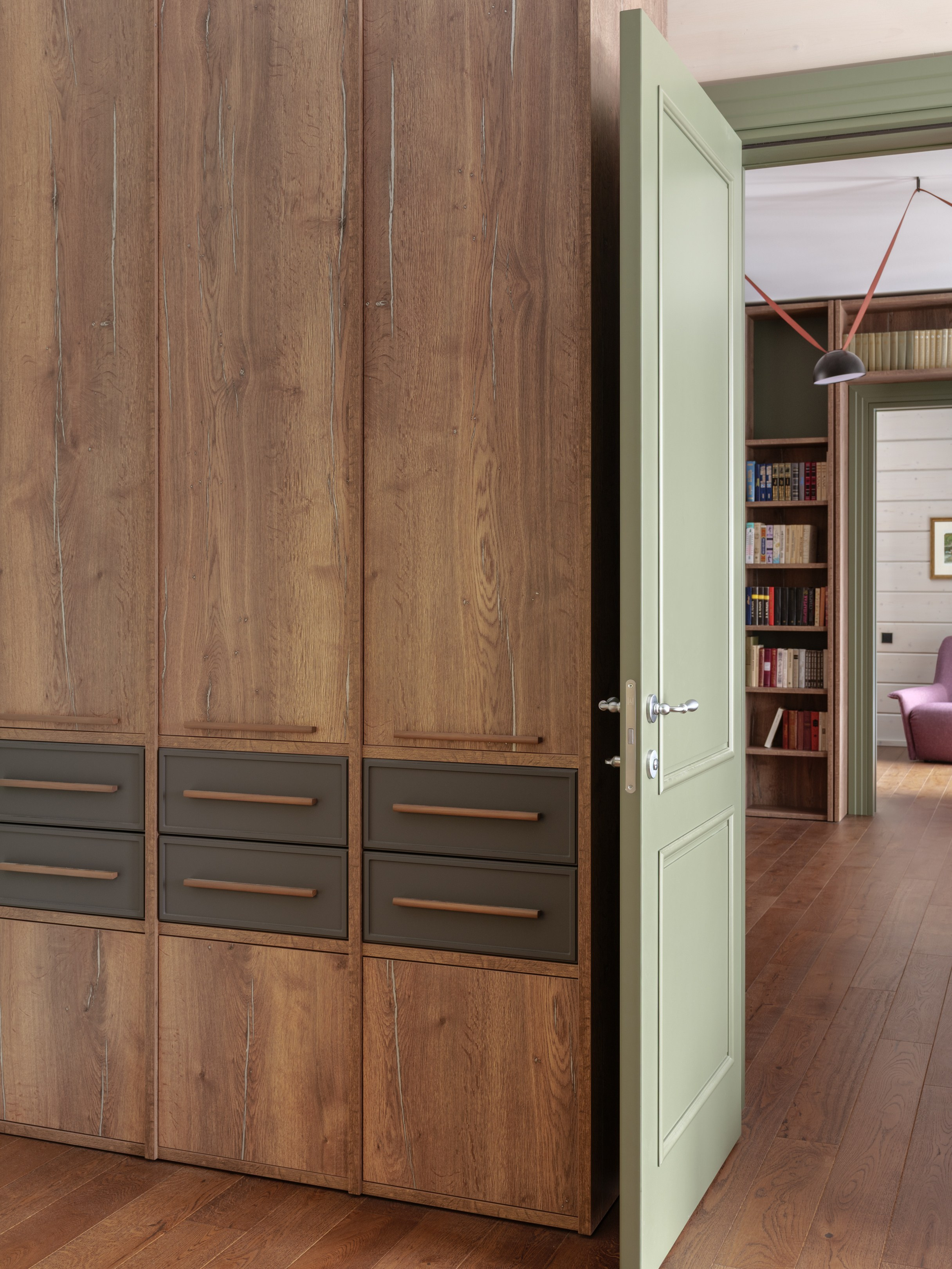 Загородный дом. Дизайнер Дмитрий Кисляков. Мебель на заказ