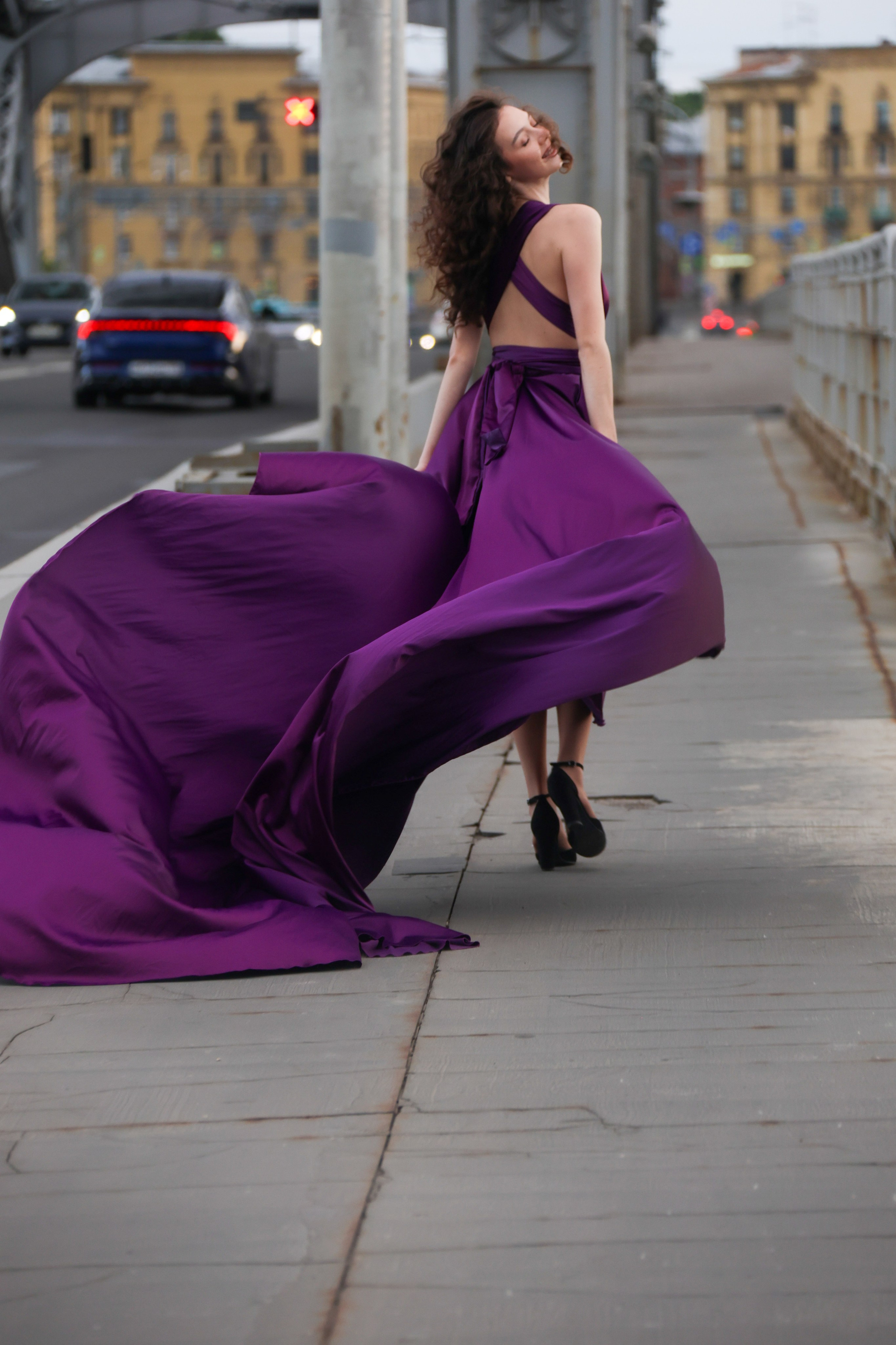 Анна. Большеохтинский мост. Фотограф состояний Марина Савинская