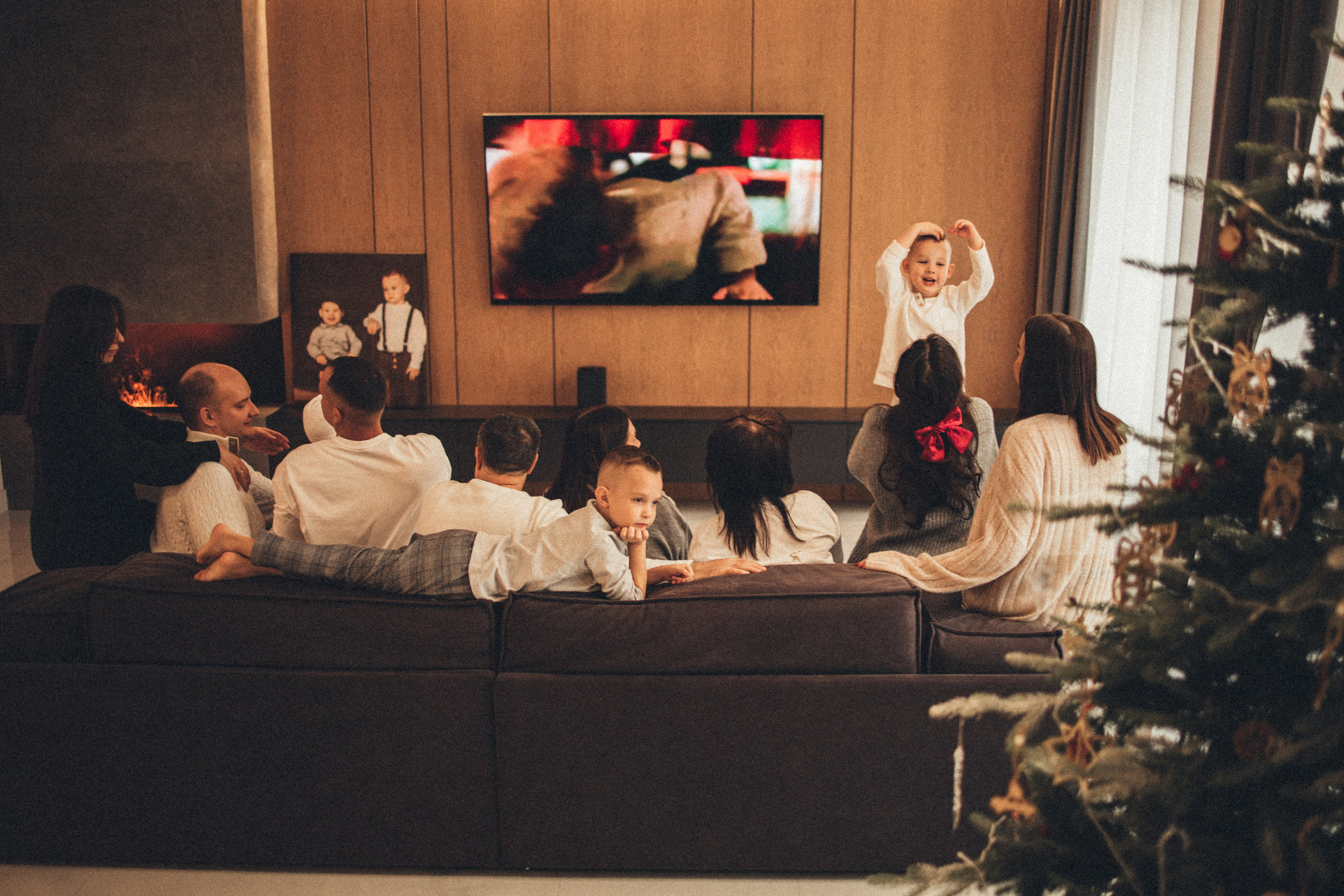 Рождественский ужин. Семейный lifestyle фотограф в Казани Ксения Верясова