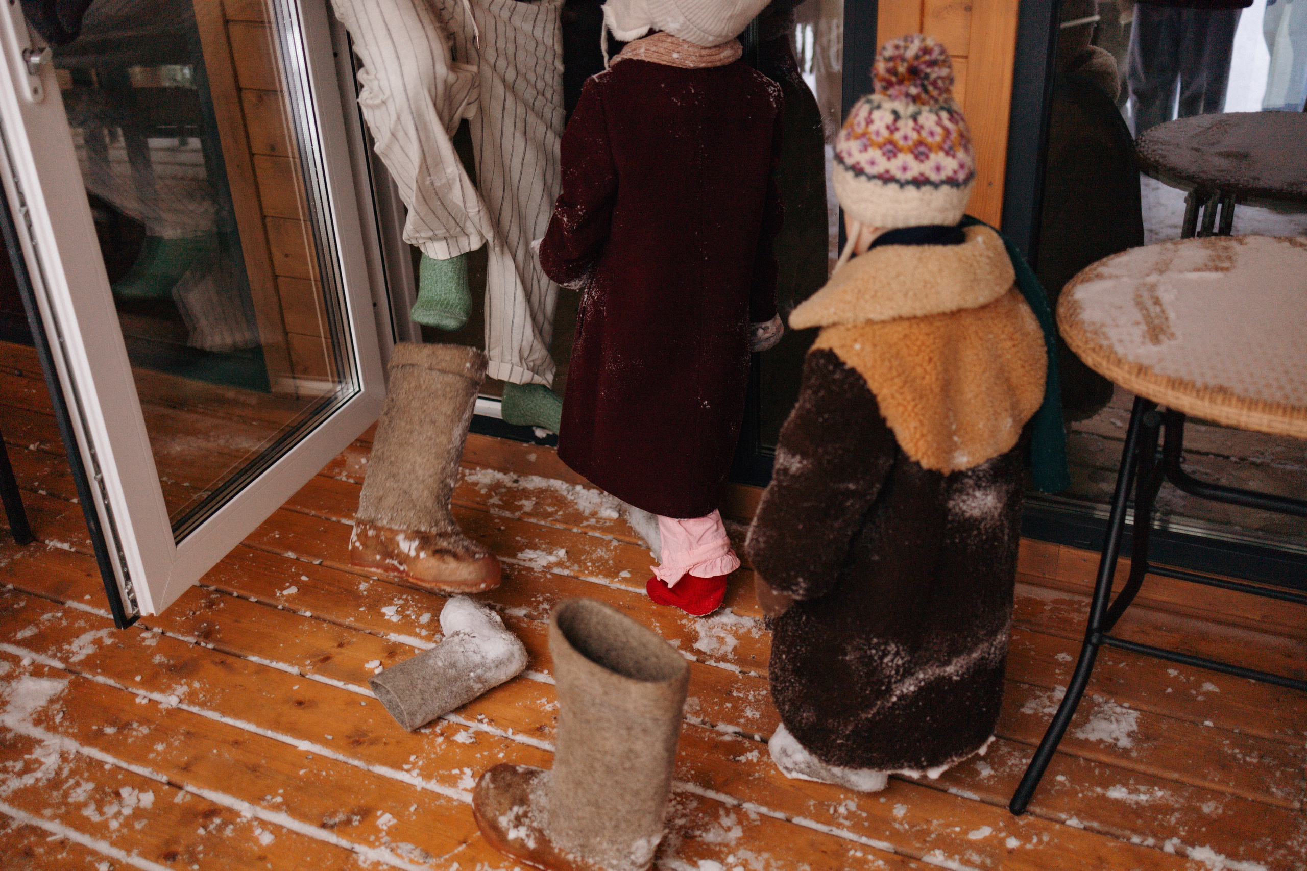 Зима в глэмпинге. Ваш фотограф