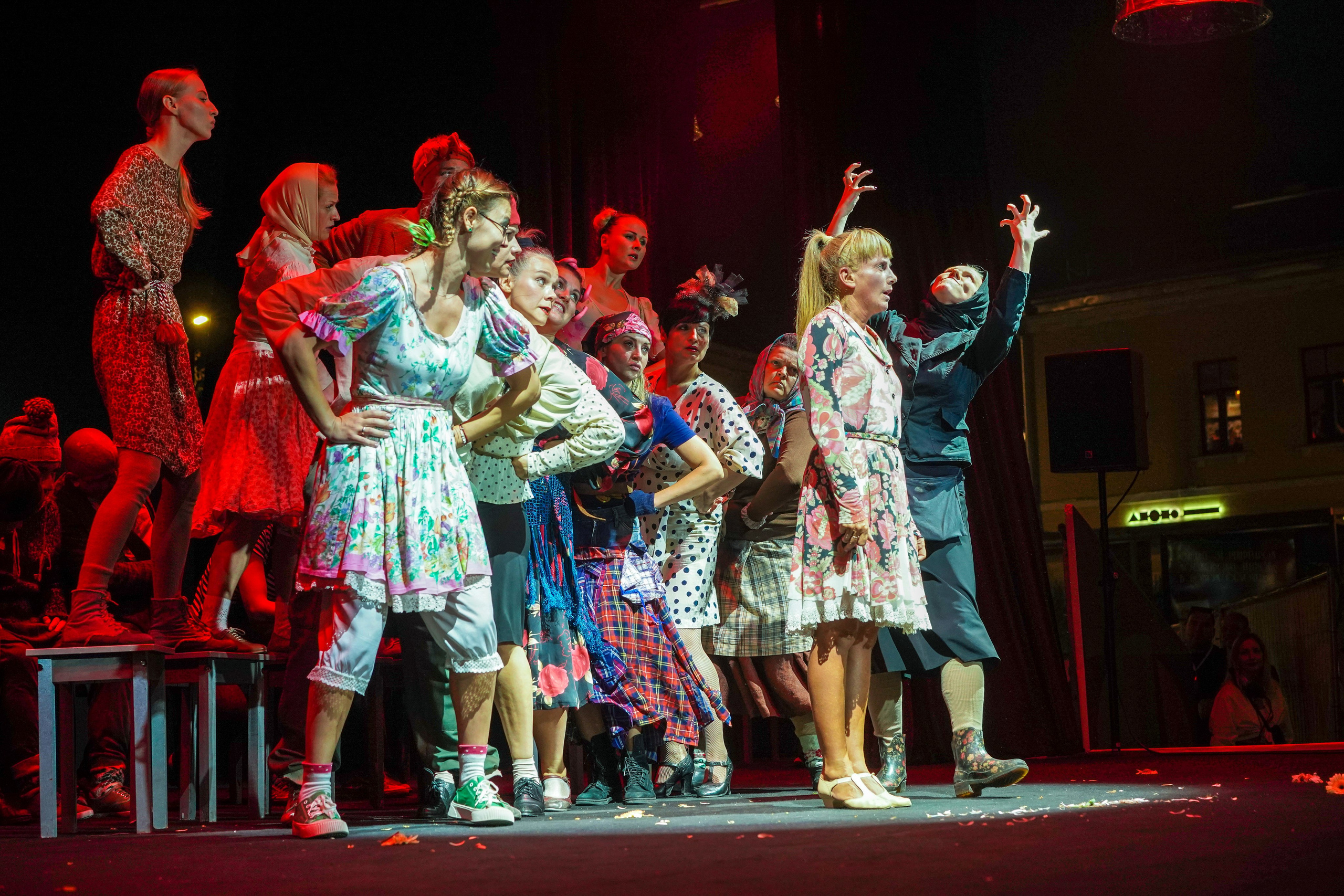 Спектакль «Всюду жизнь», Егор Дружинин. ZAGLADIN Bureau