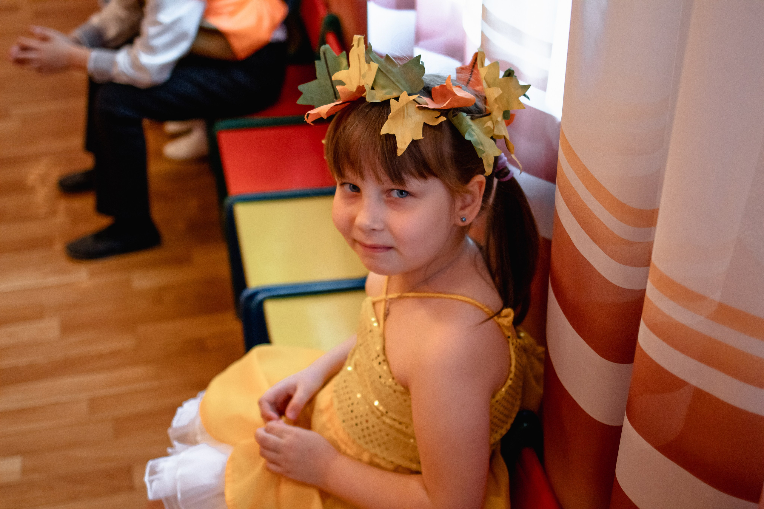 Осенний праздник в детском саду. Маргарита. Семейный фотограф в Минске Приболовец Светлана