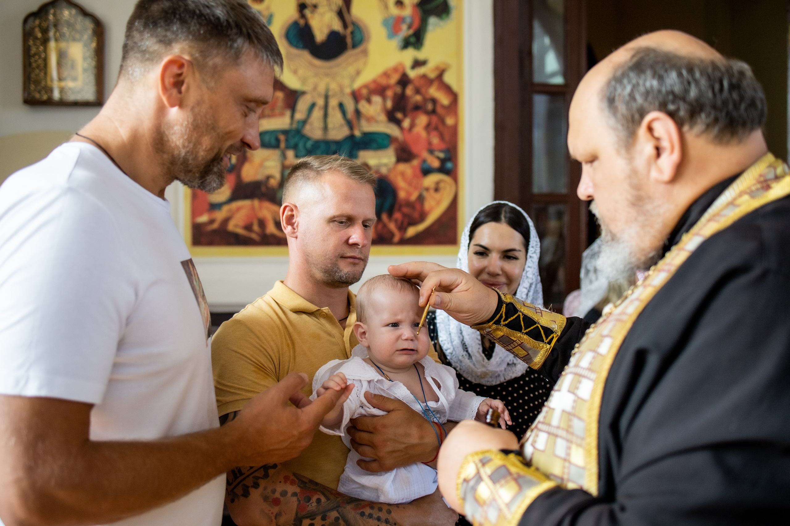 Крещение Вовочки. Фотограф Надежда Лукьянова