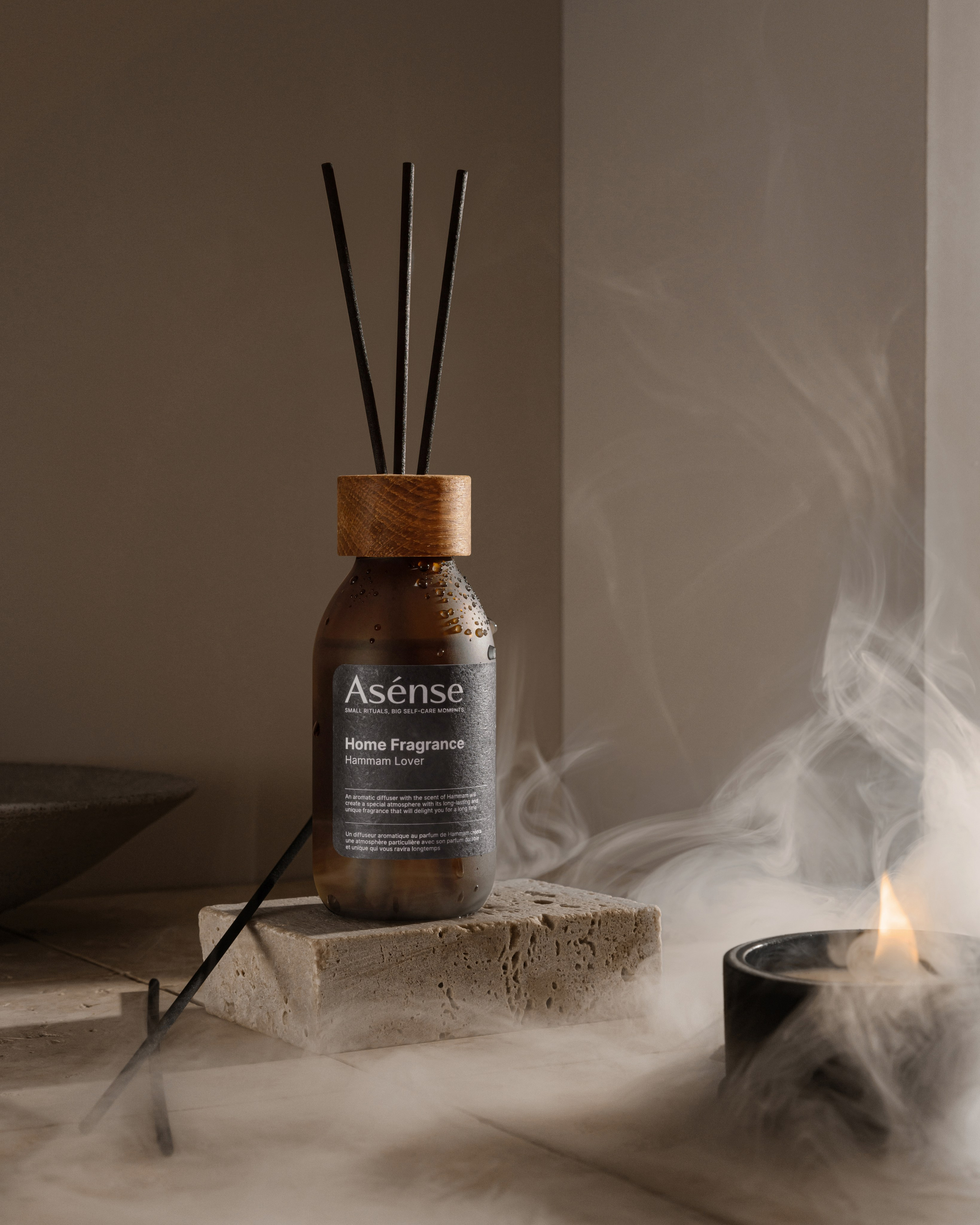 Asense. Съемка арома диффузоров и спреев