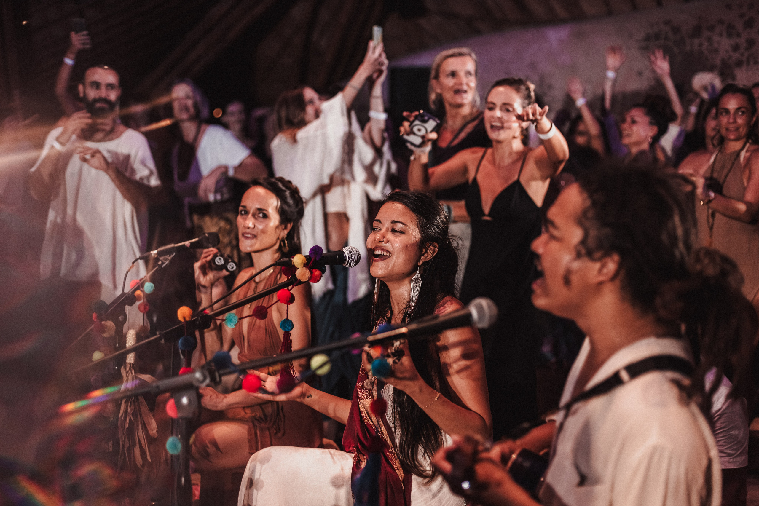 Hanuman Project kirtan at Alchemy march. Mariam Bagdasaryan