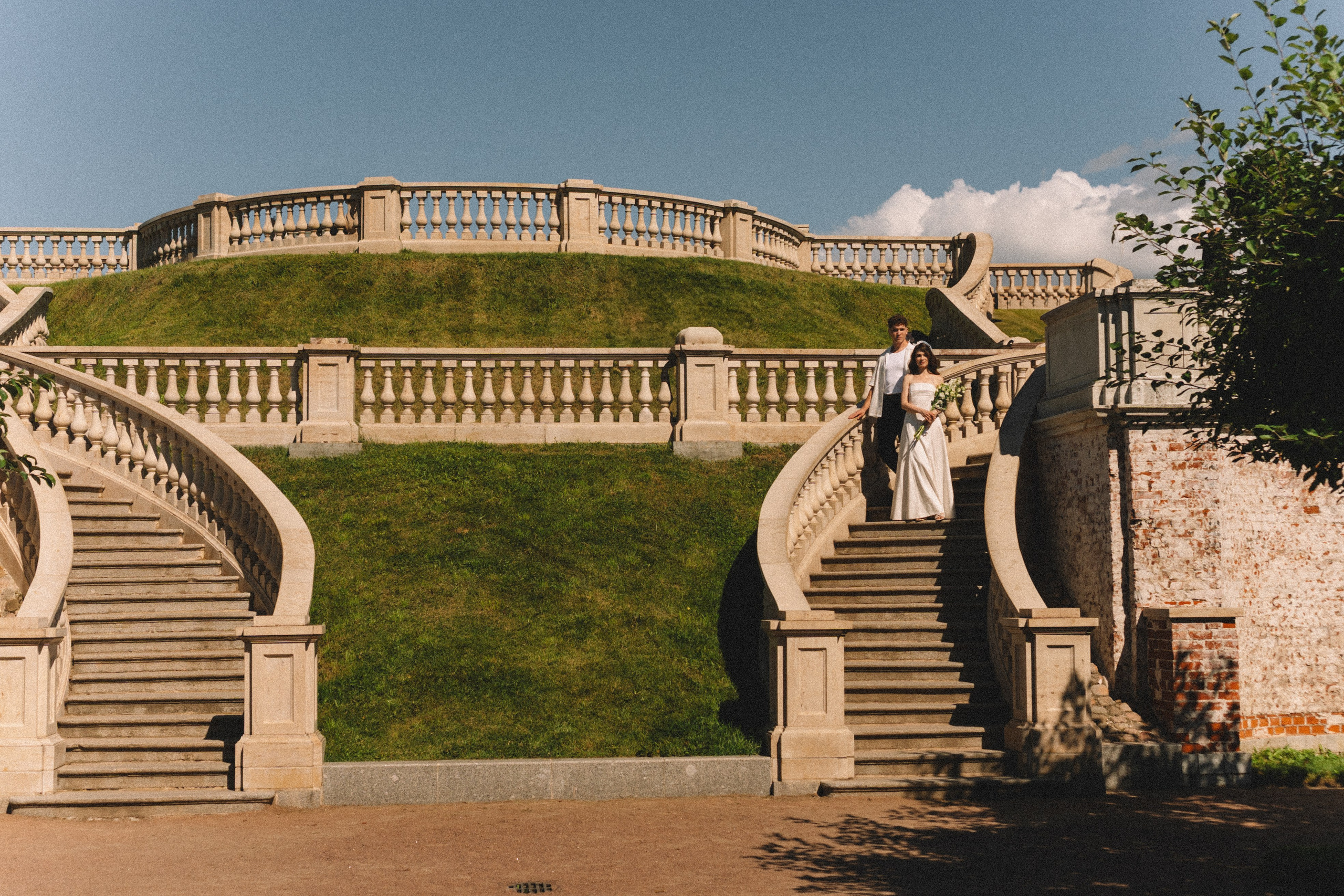 СВАДЕБНАЯ СЬЕМКА В ПЕТЕРГОФЕ И СЬЕМКА РЕПОРТАЖА В ЗАГСЕ ПЕТЕРГОФА. Профессиональный фотограф, Санкт-Петербург — Виктория Богомолова