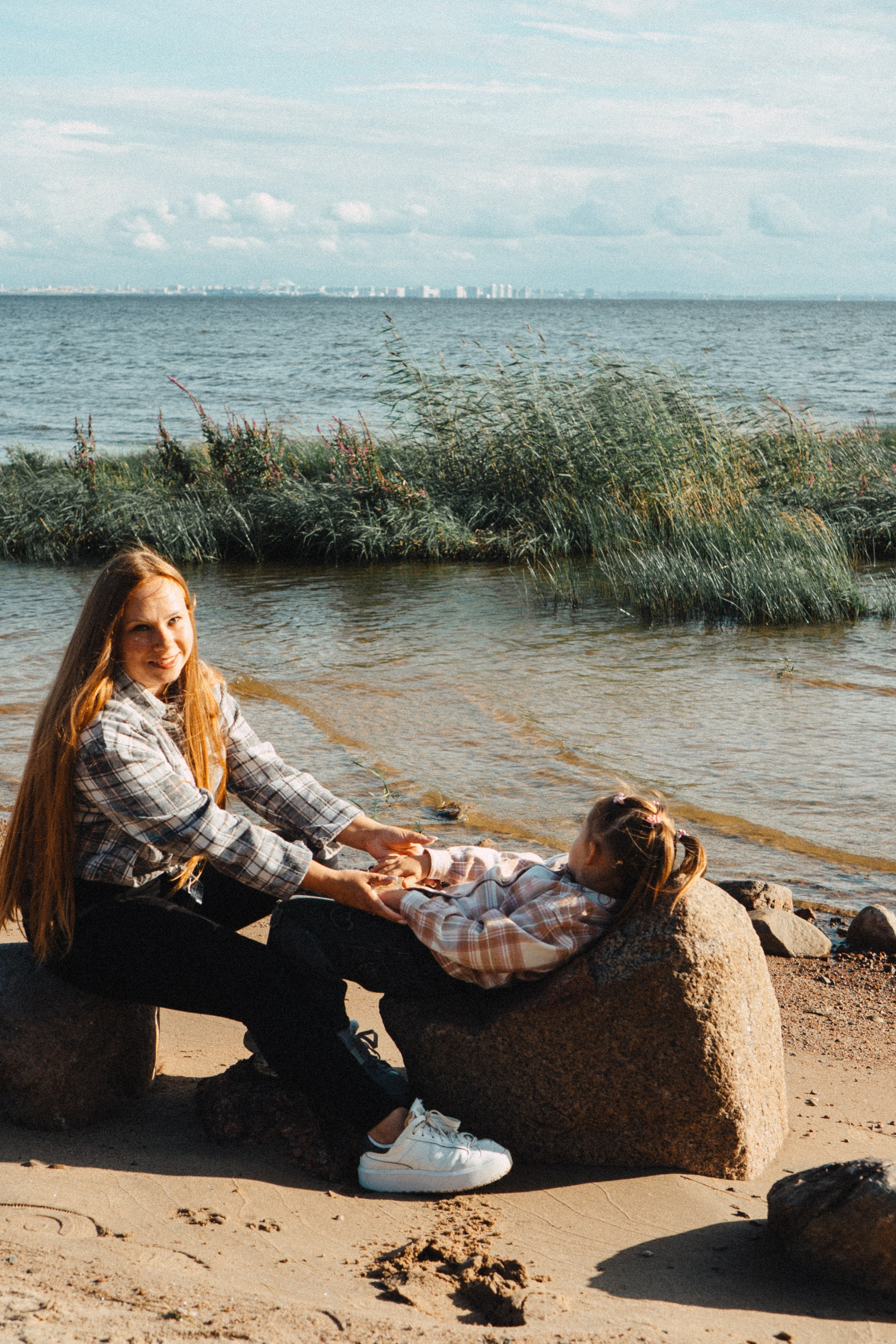 МАМА И ДОЧКА НА ФИНСКОМ ЗАЛИВЕ. Профессиональный фотограф, Санкт-Петербург — Виктория Богомолова
