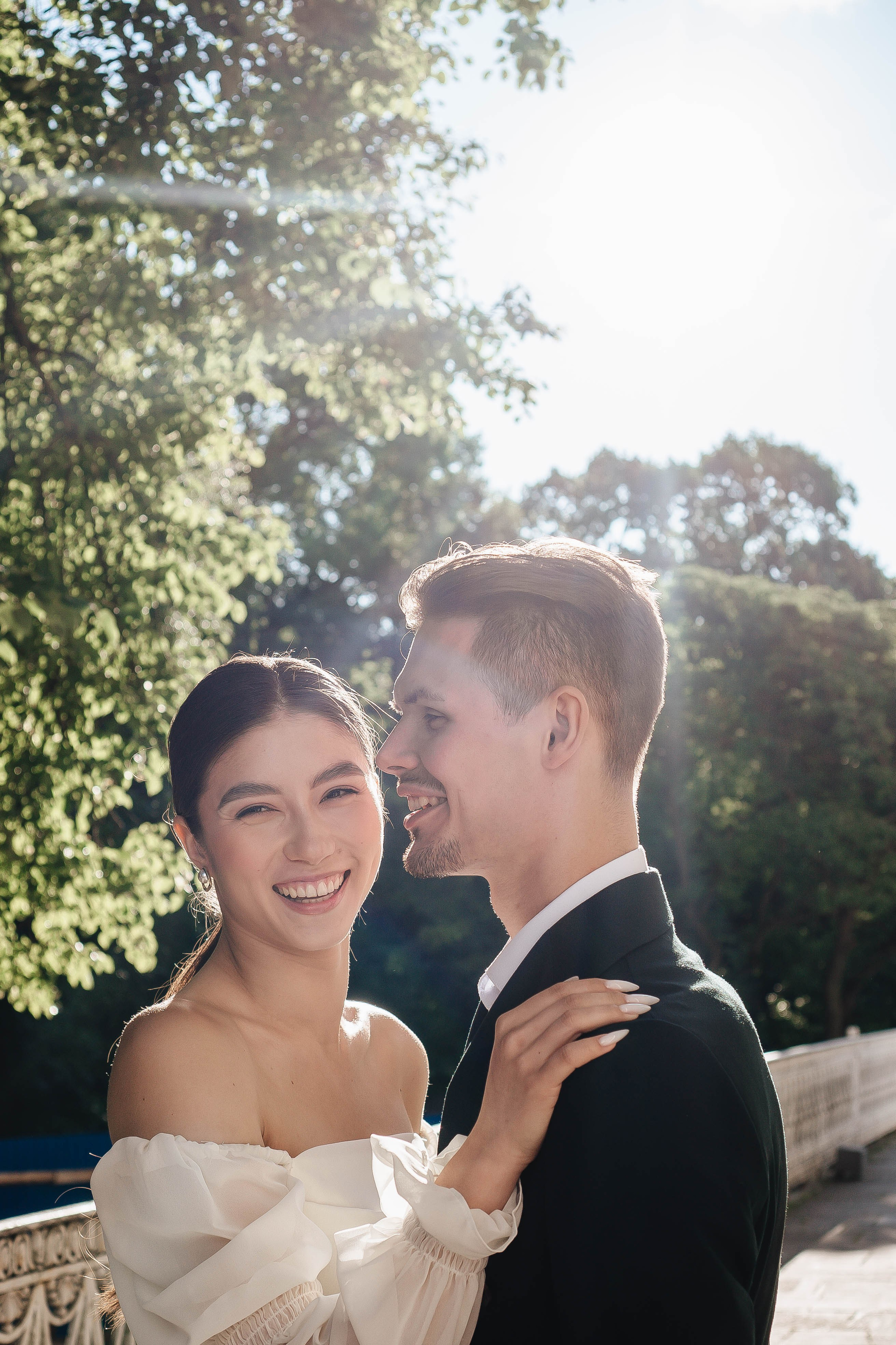 СВАДЕБНАЯ СЬЕМКА НА РАССВЕТЕ НА ЕЛАГИНОМ ОСТОРОВЕ. Профессиональный фотограф, Санкт-Петербург — Виктория Богомолова