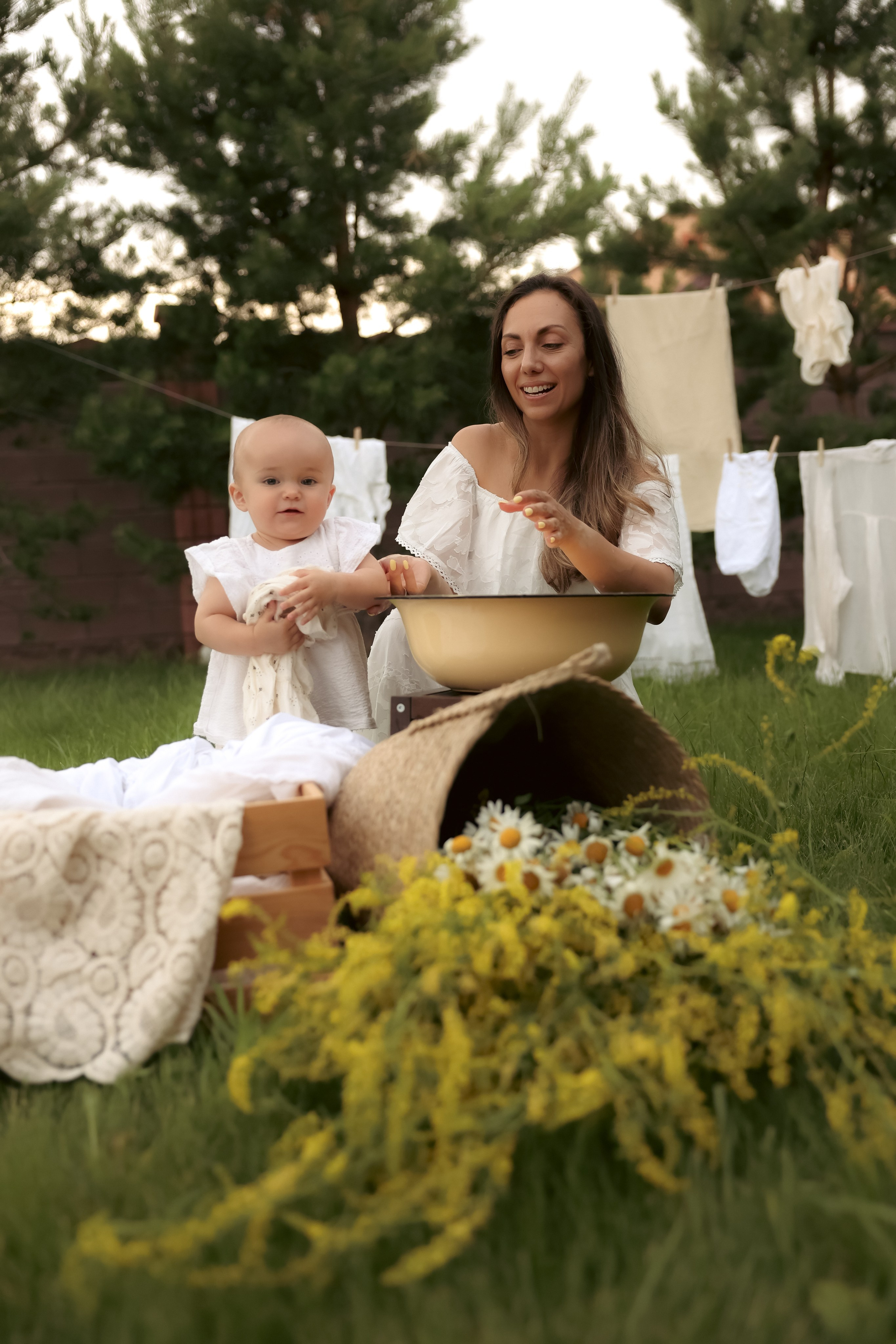 Большая стирка. Ваш семейный newborn и lifestyle фотограф в СПБ Наталья Журавлева