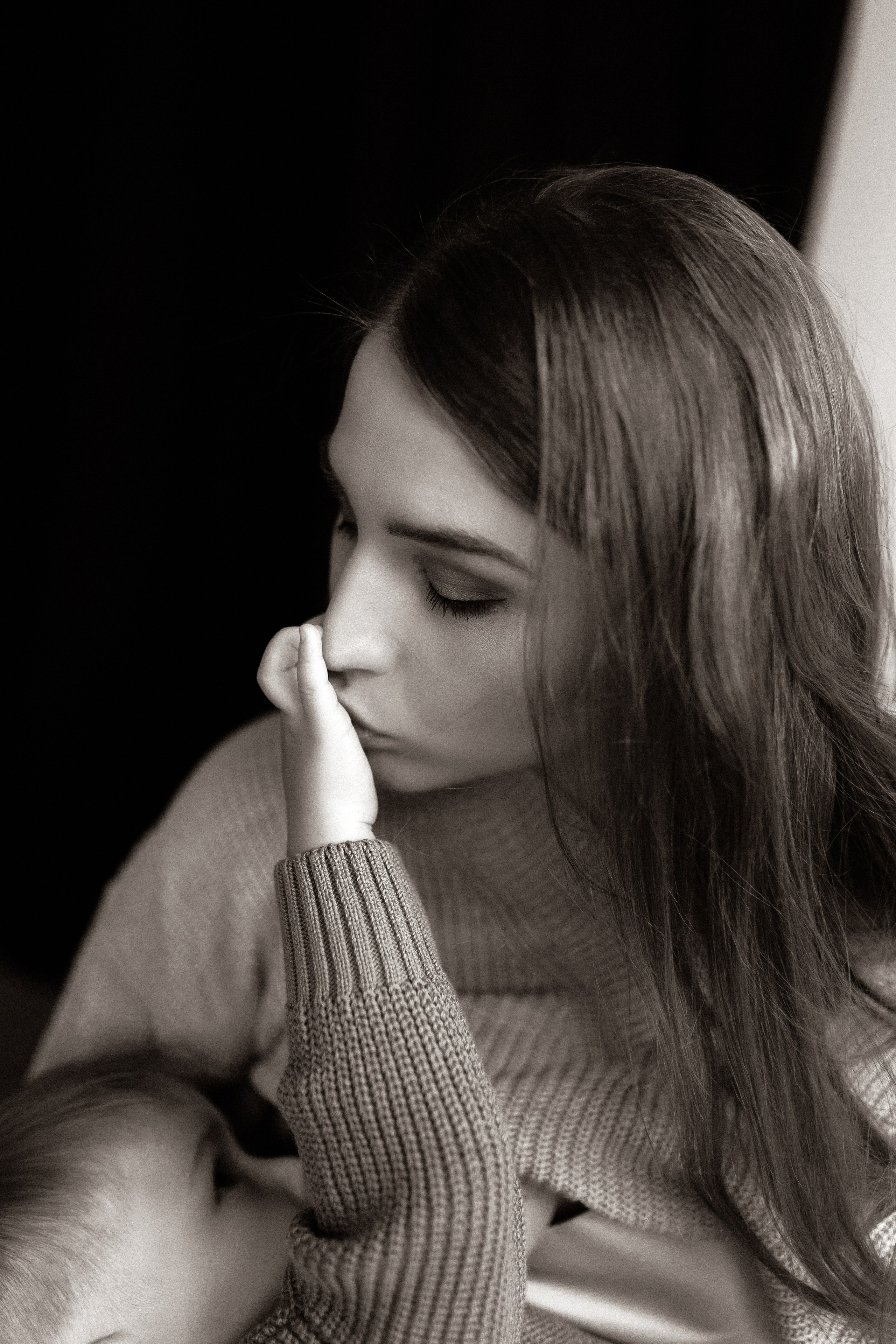 Анастасия и маленький Костя. Настя Оленченко, портретный/семейный фотограф на цифру и плёнку Москва