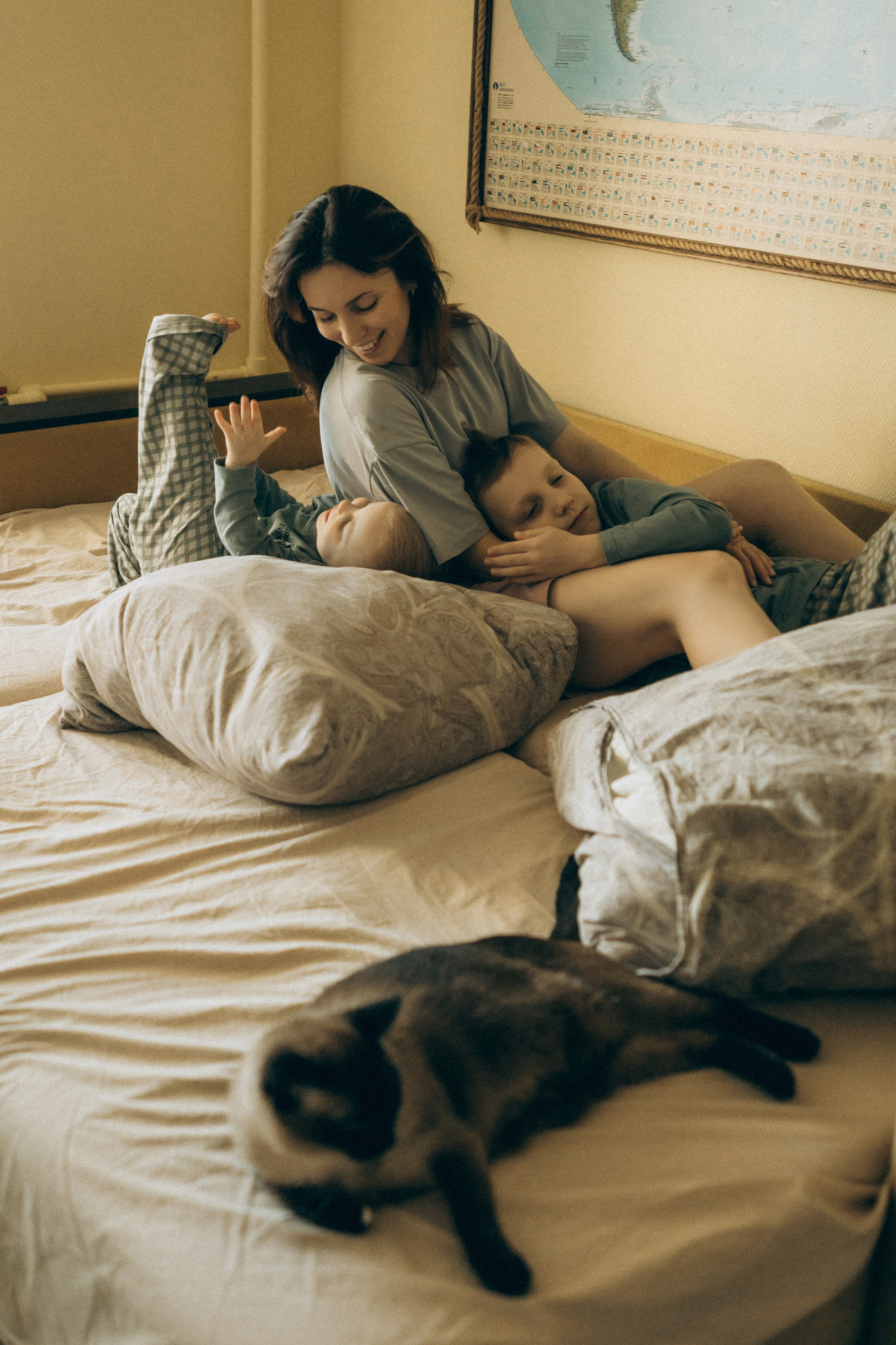 Вика, Илья и Лёня. Семейный фотограф и детский фотограф в Волгограде Алеся Бутакова — дет