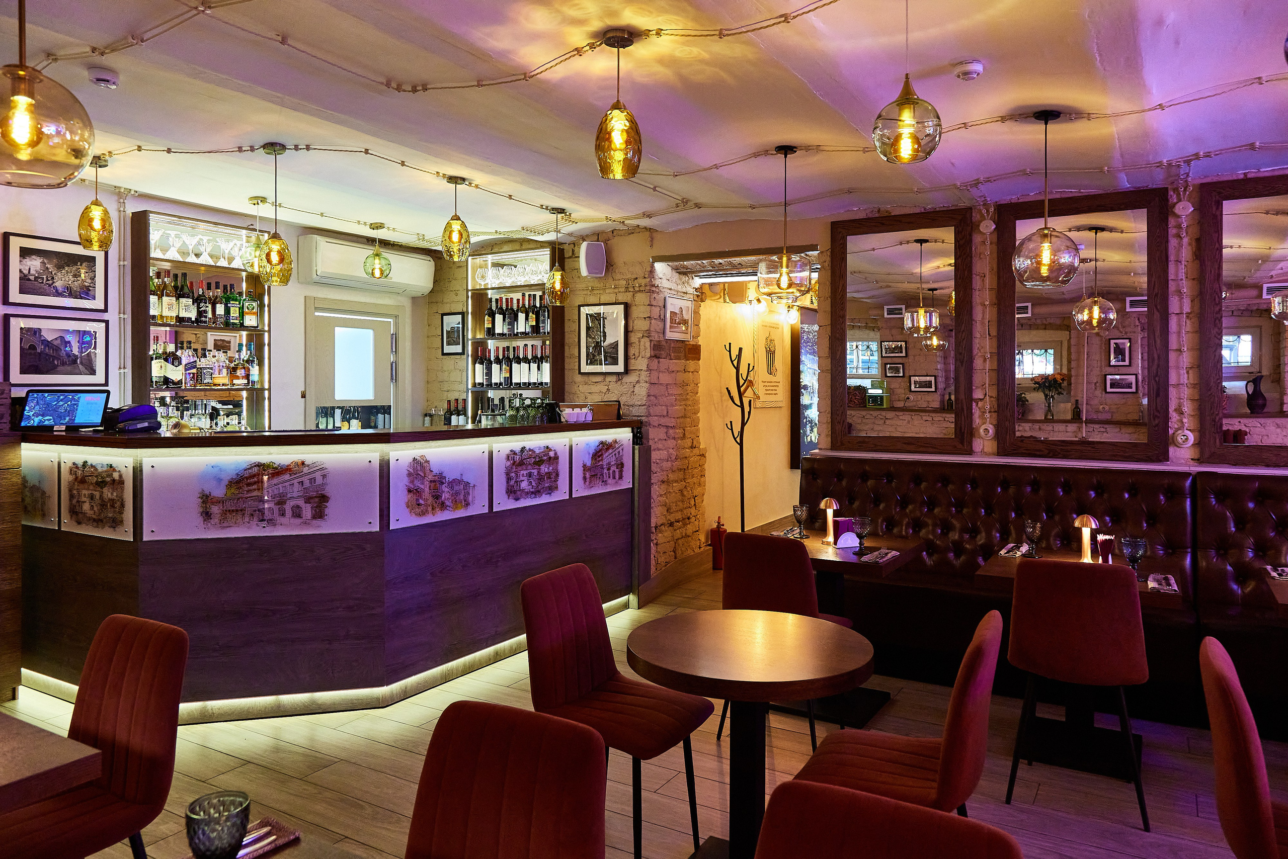 Ресторан ПерезаГрузия на улице Маяковского. Фотограф Анастасия Леонтьева Санкт-Петербург