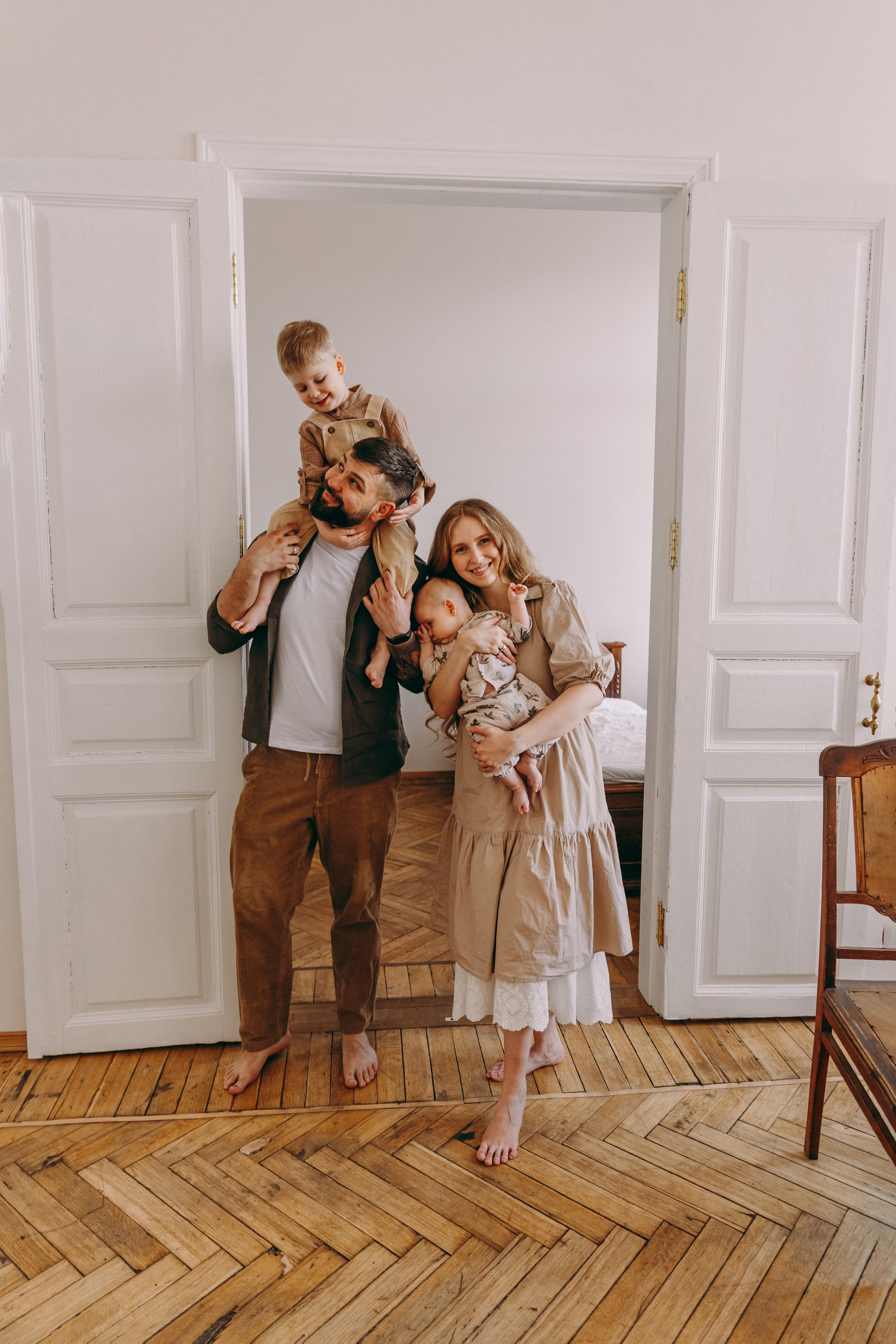 Леля, Илья, Добрыня и Яромир. Семейный фотограф В Москве Александра Дейкун