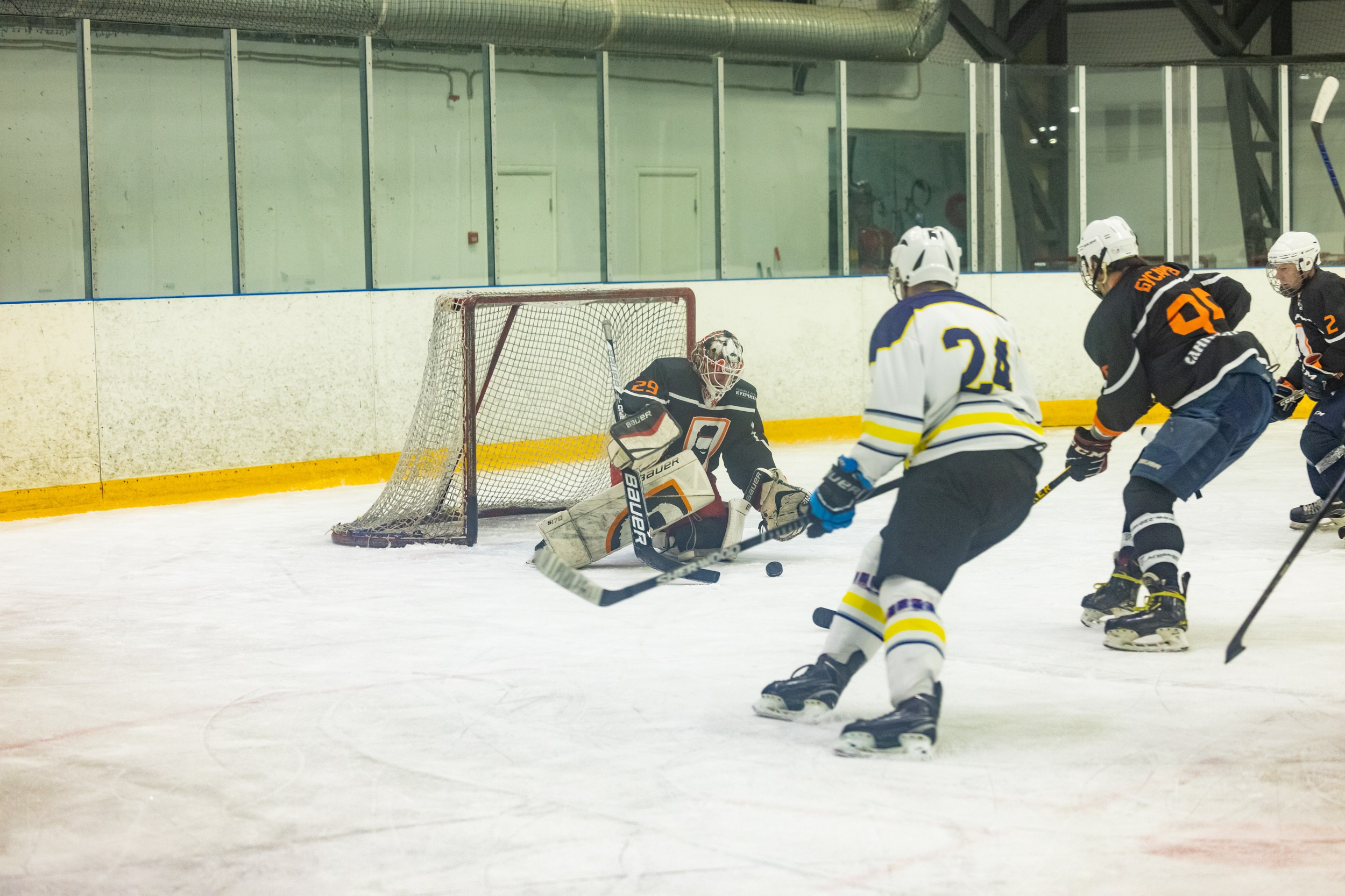 ХК Бульдозер — ХК Добрыня. Фотограф Александр Заломаев