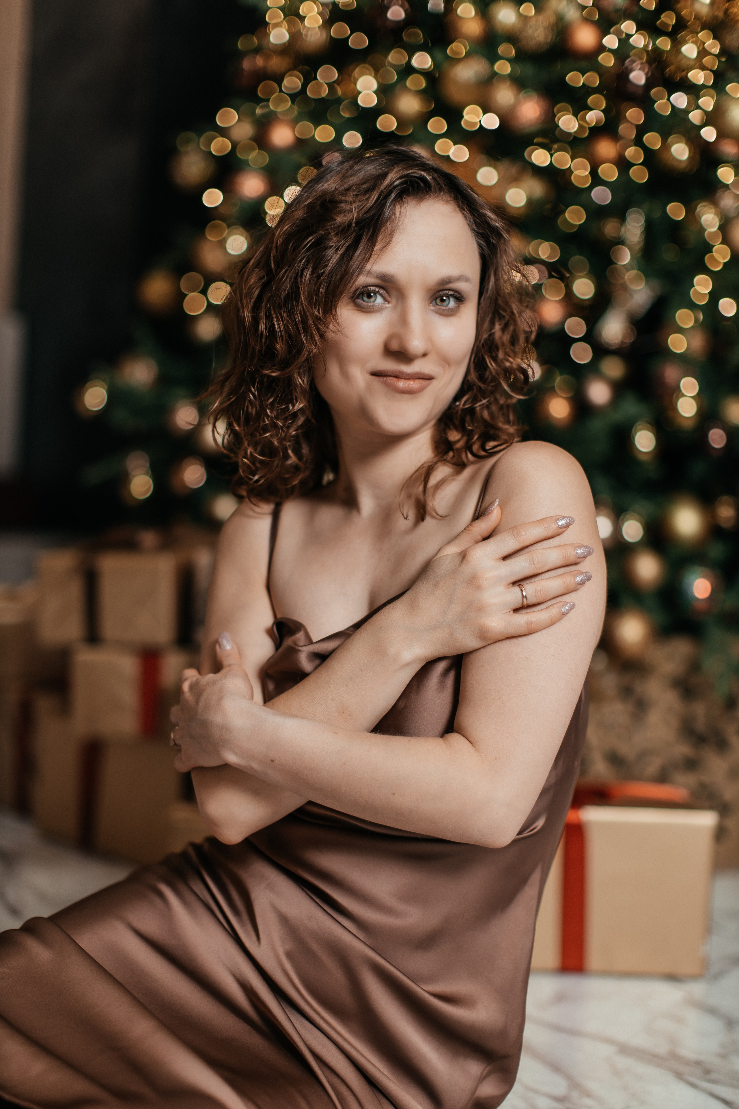 Лена и ее семья. Новогодняя история. Свадебный и семейный фотограф Савельева Дарья