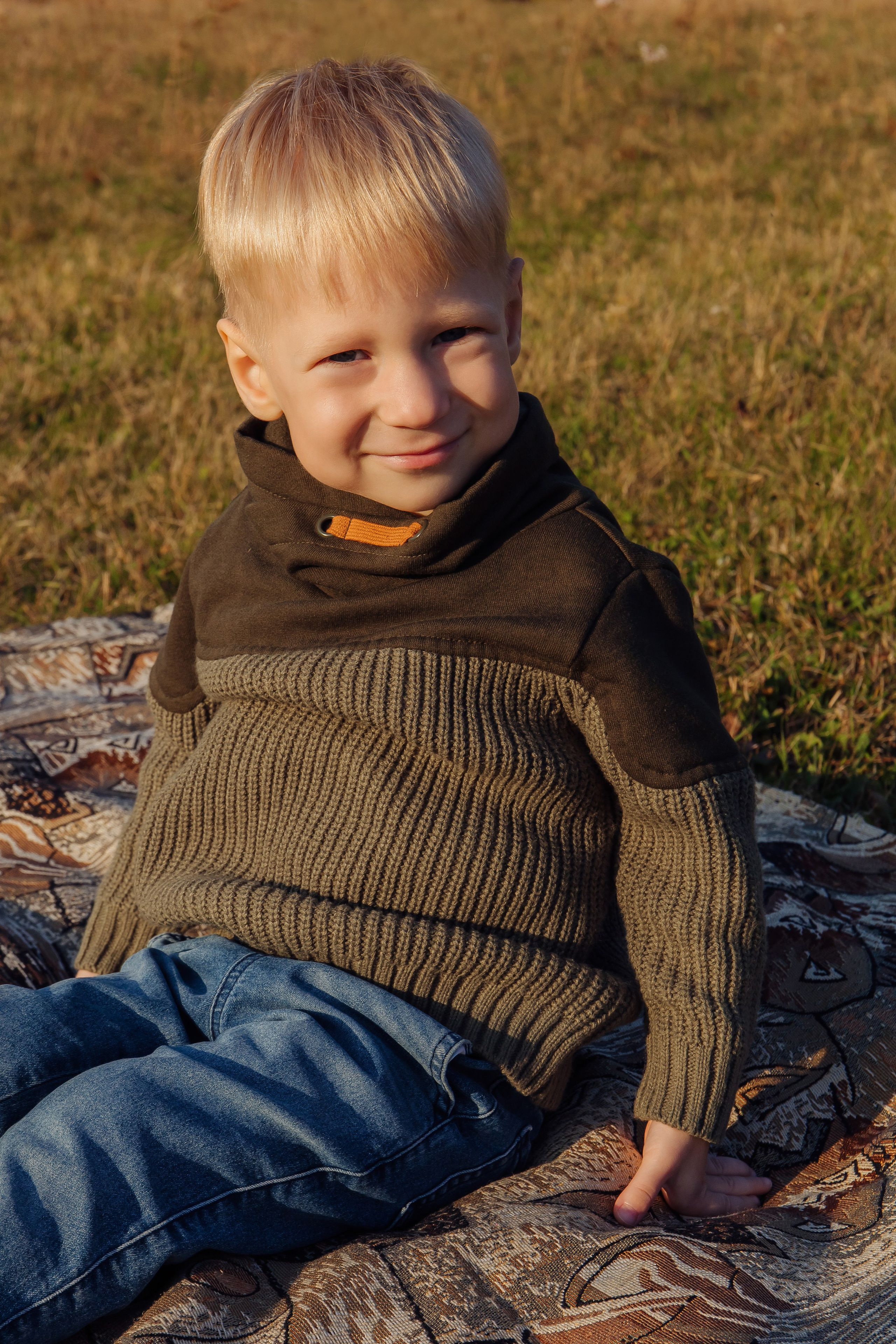 Олеся с семьей