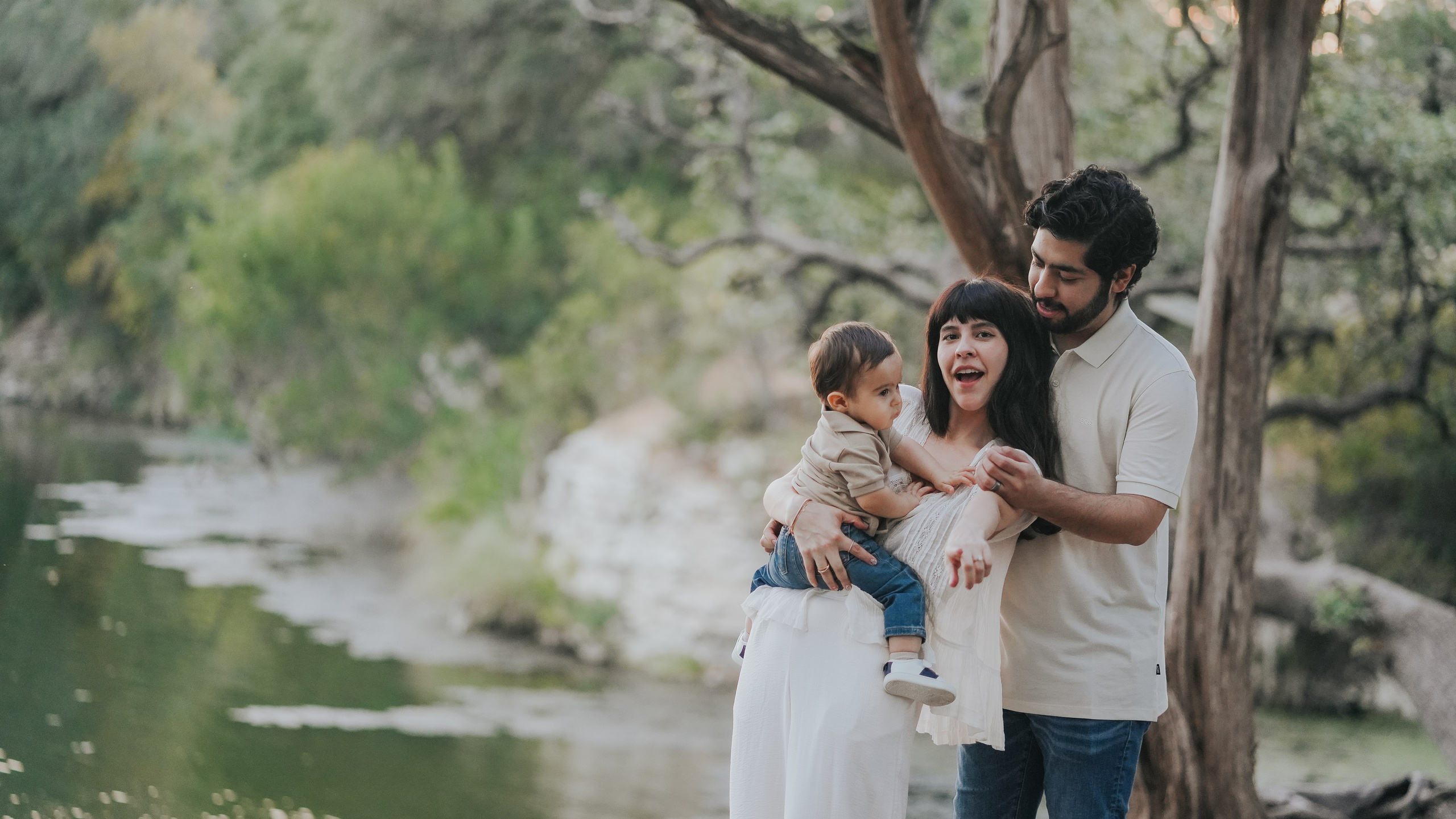 Golden hour Family session — Austin Photography