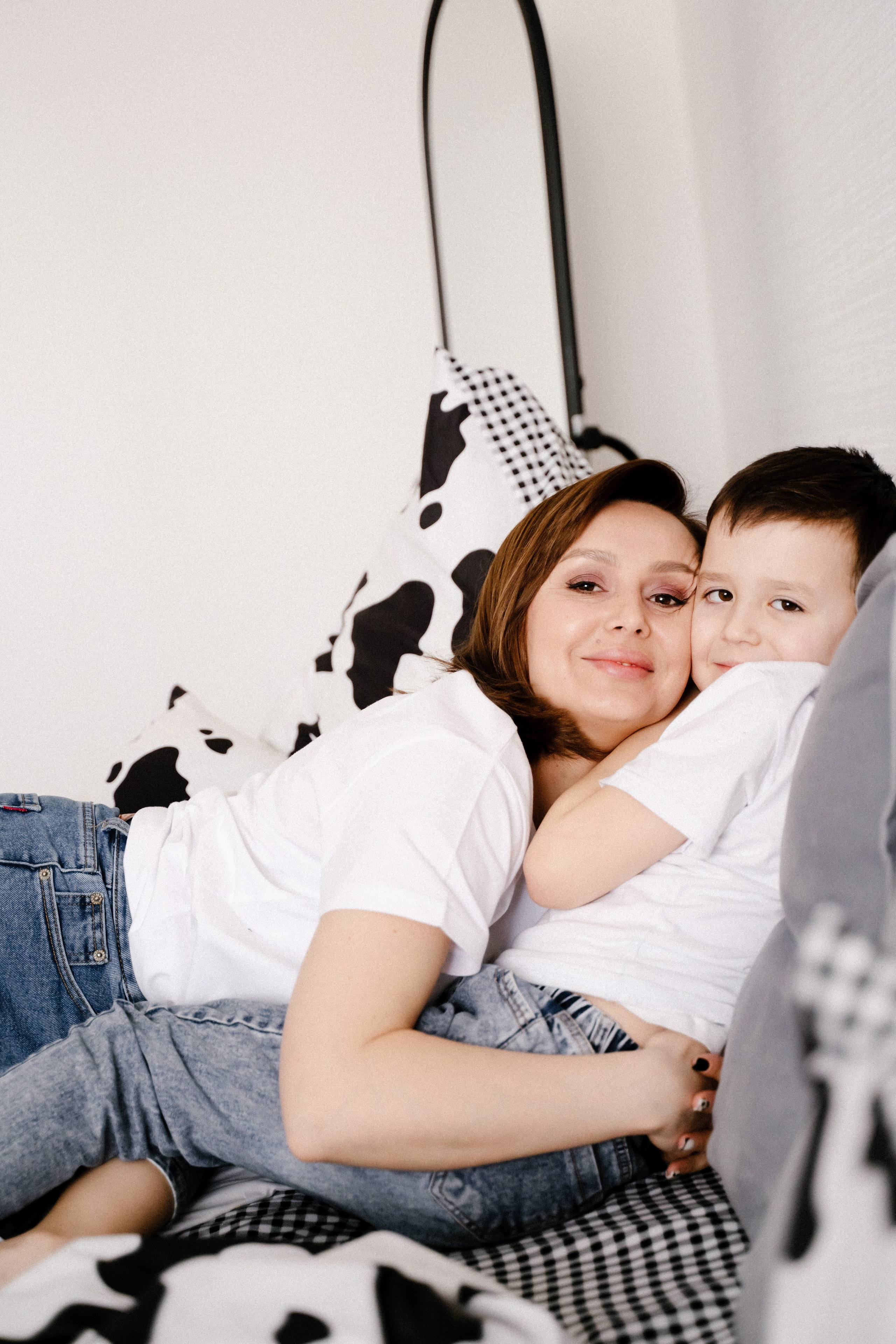 Мама с сыном