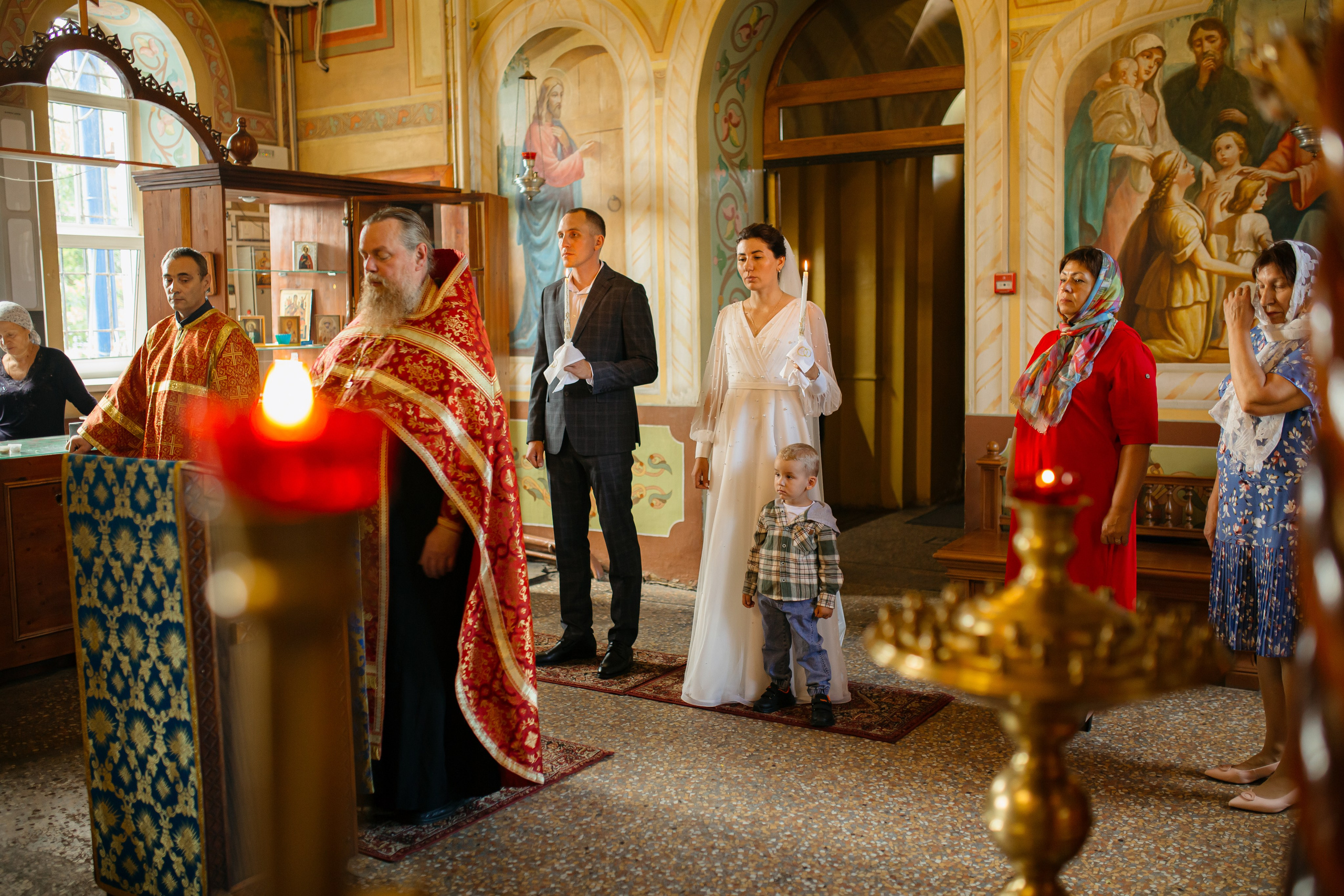 Церковь Покрова Пресвятой Богородицы в Осеченках г. Раменское. Свадебный и семейный фотограф