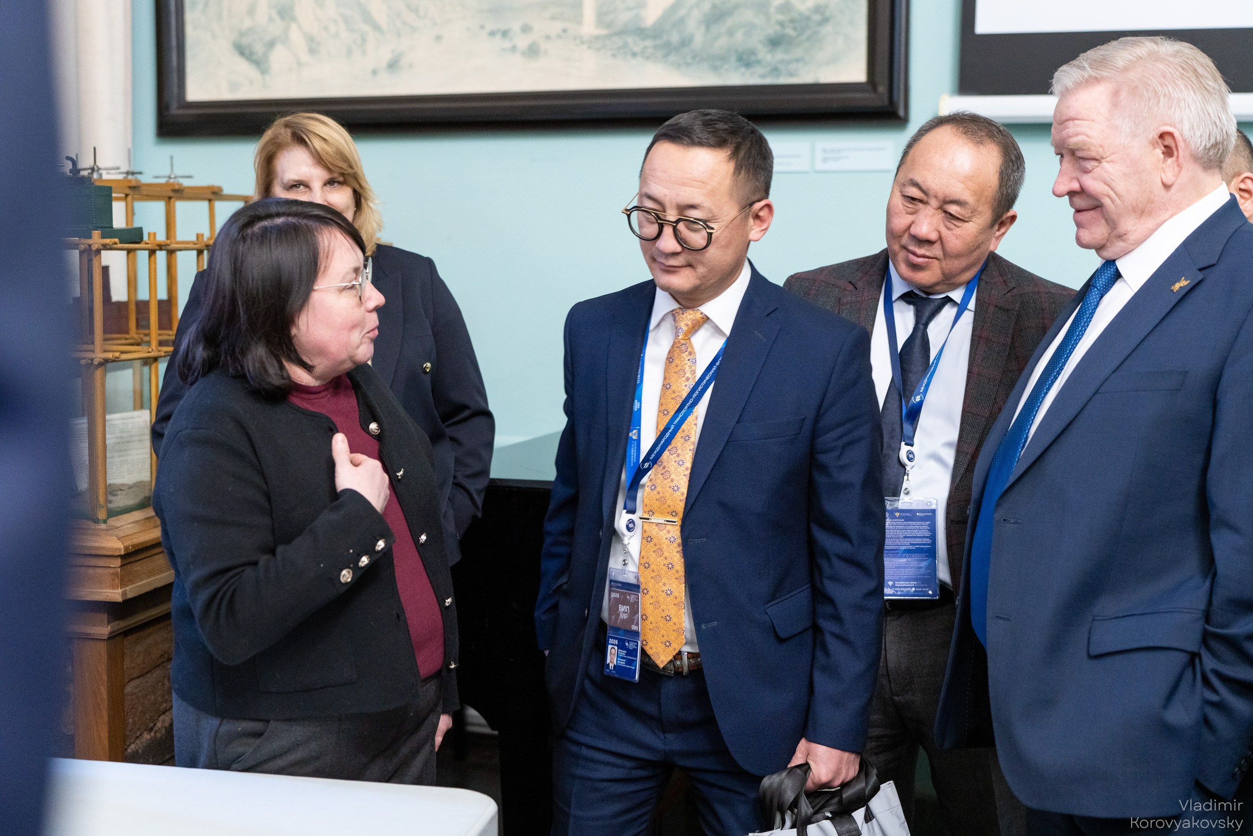 Совещание руководства ПГУПС с Делегациями Исполнительного агентства Правительства Монголии и делегацией АО «УБЖД». Фотограф Владимир Коровяковский