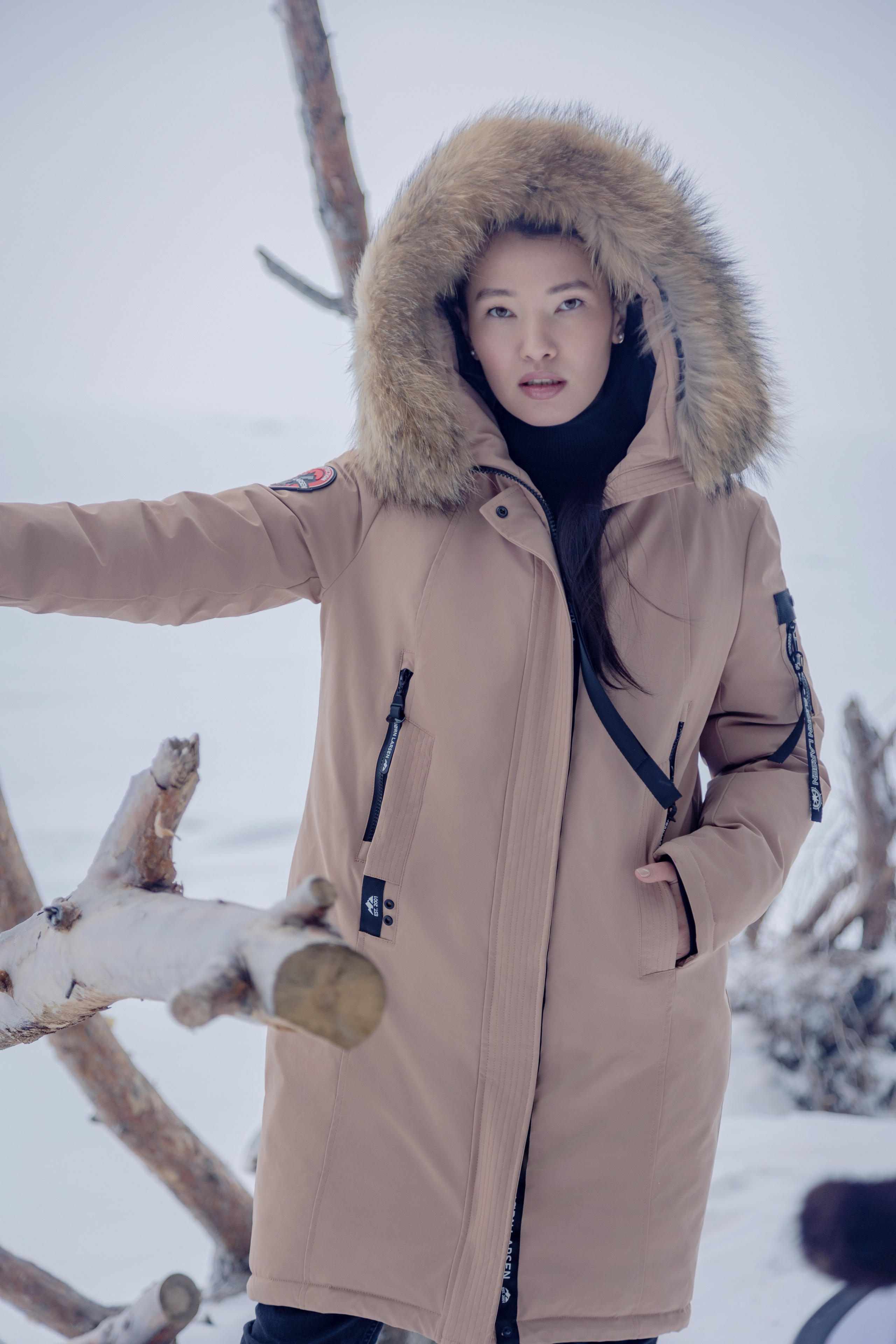 Пуховики на заливе. Креатор Ольга Яш