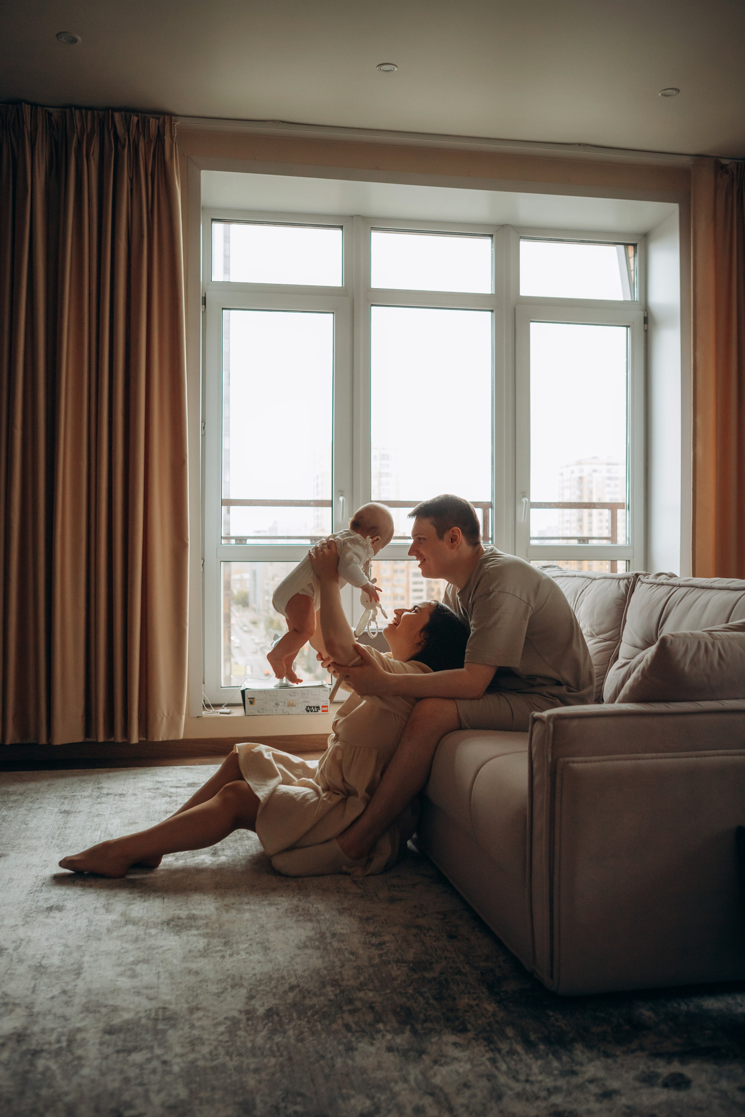 Катюше 6 месяцев. Семейный и детский фотограф в г. Новосибирске Макеева Анастасия
