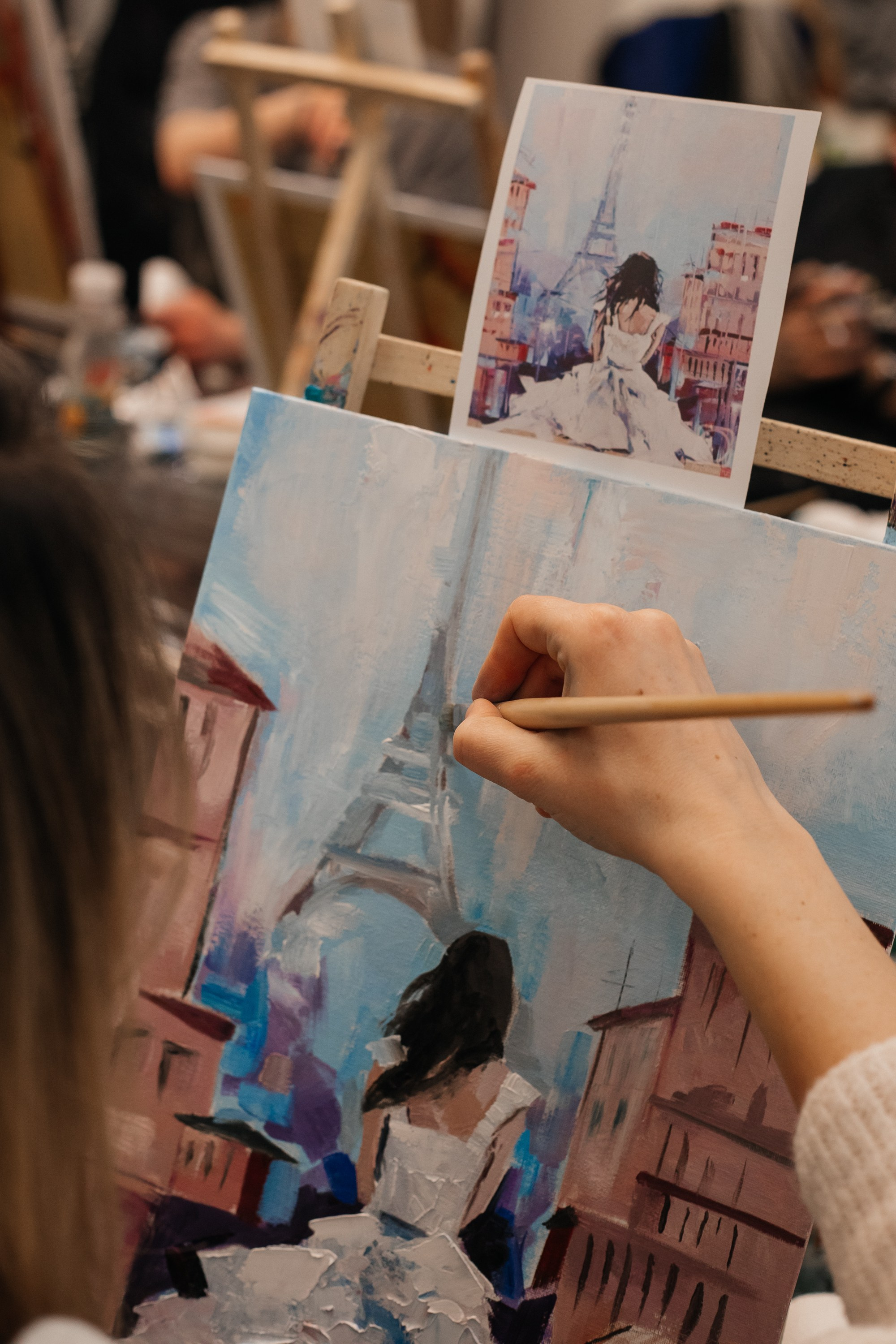 Artista. Мастер-класс по живописи. Семейный фотограф в Санкт-Петербурге Ева Маркова