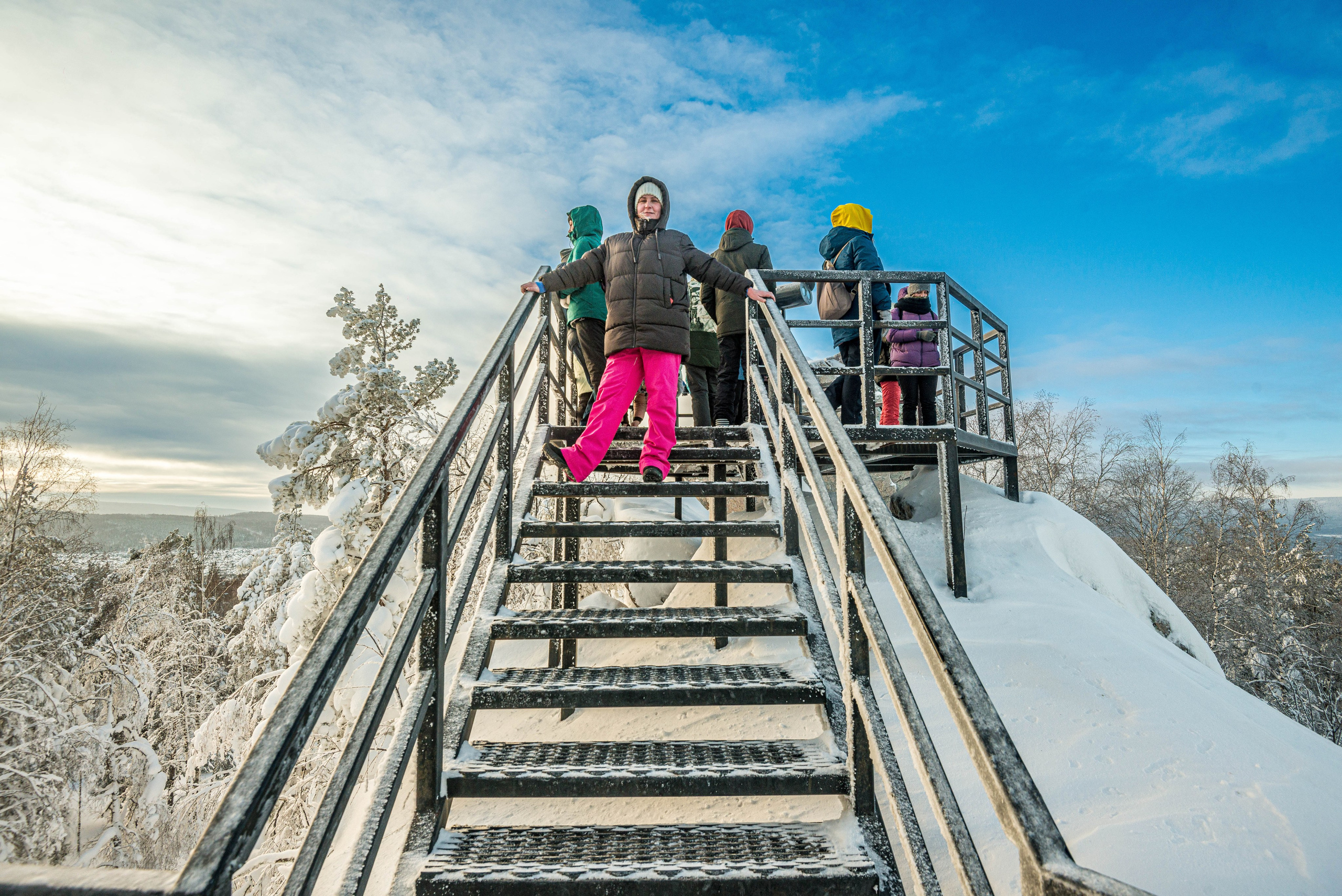 Таганай Семибратка, Парк Бажова, ледяной фонтан 06.01.2024. Свадебный фотограф на Урале Виктор Соколов