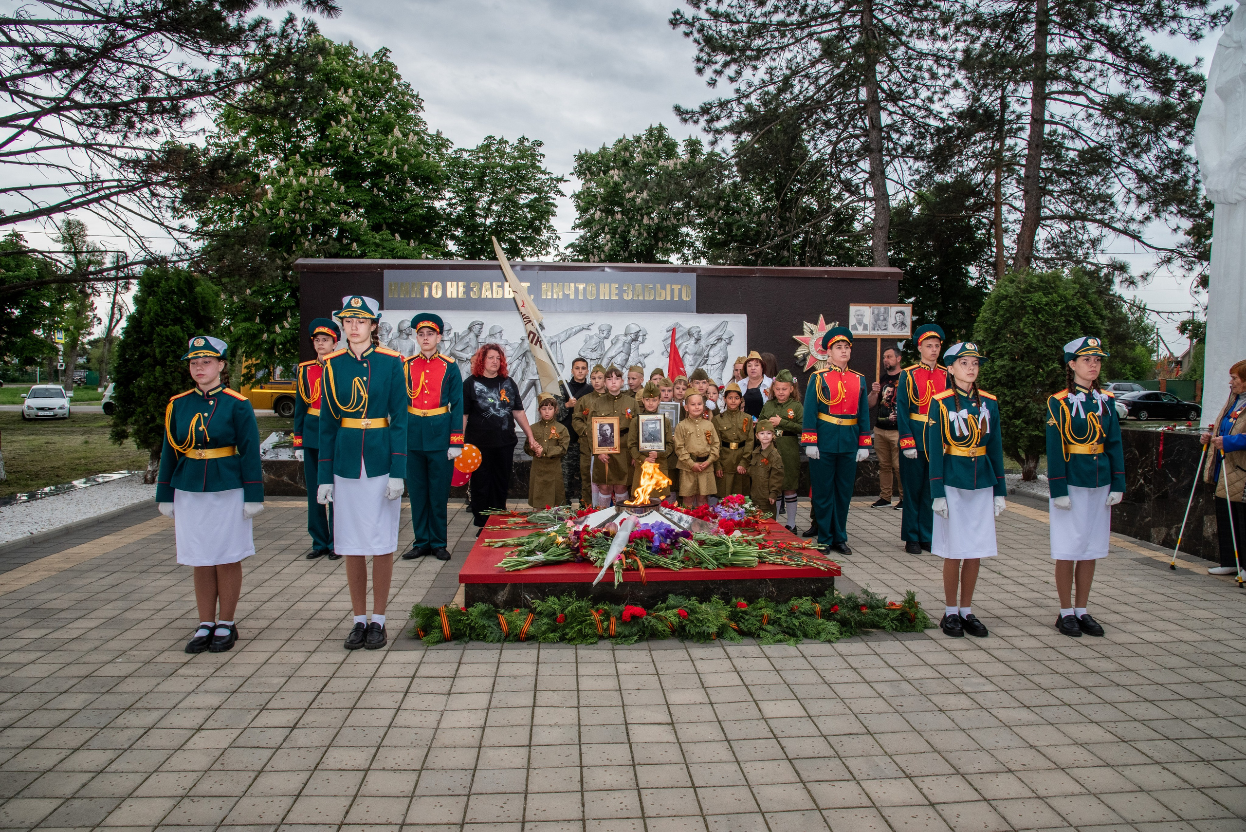 Репортаж для СМИ_9мая_п.Агроном (цветокор). Детский и семейный фотограф Краснодар / Сочи Сергеева Олеся