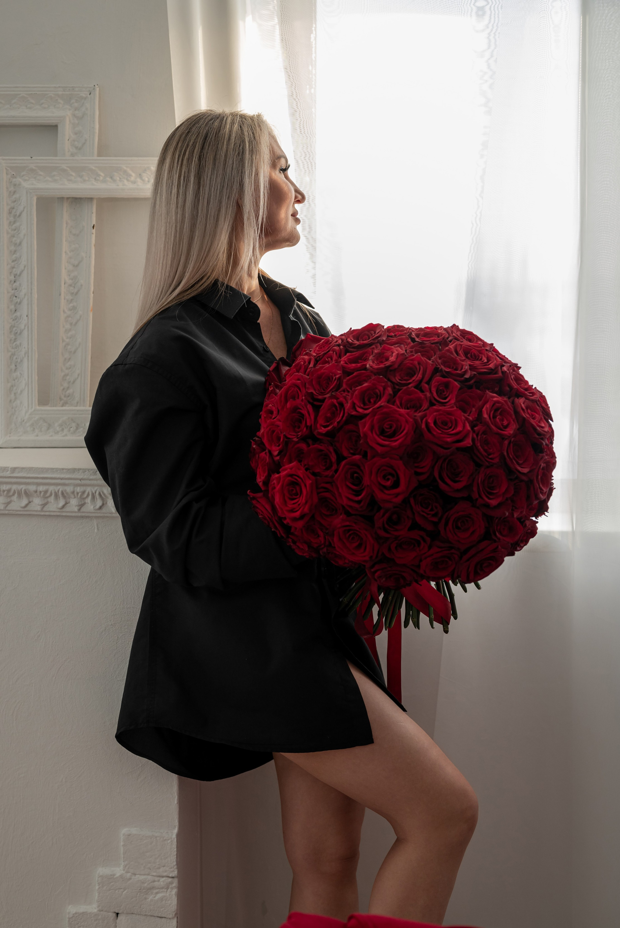 Фотопроект *101 красная роза* 2025 г. Фотограф в городе Салават