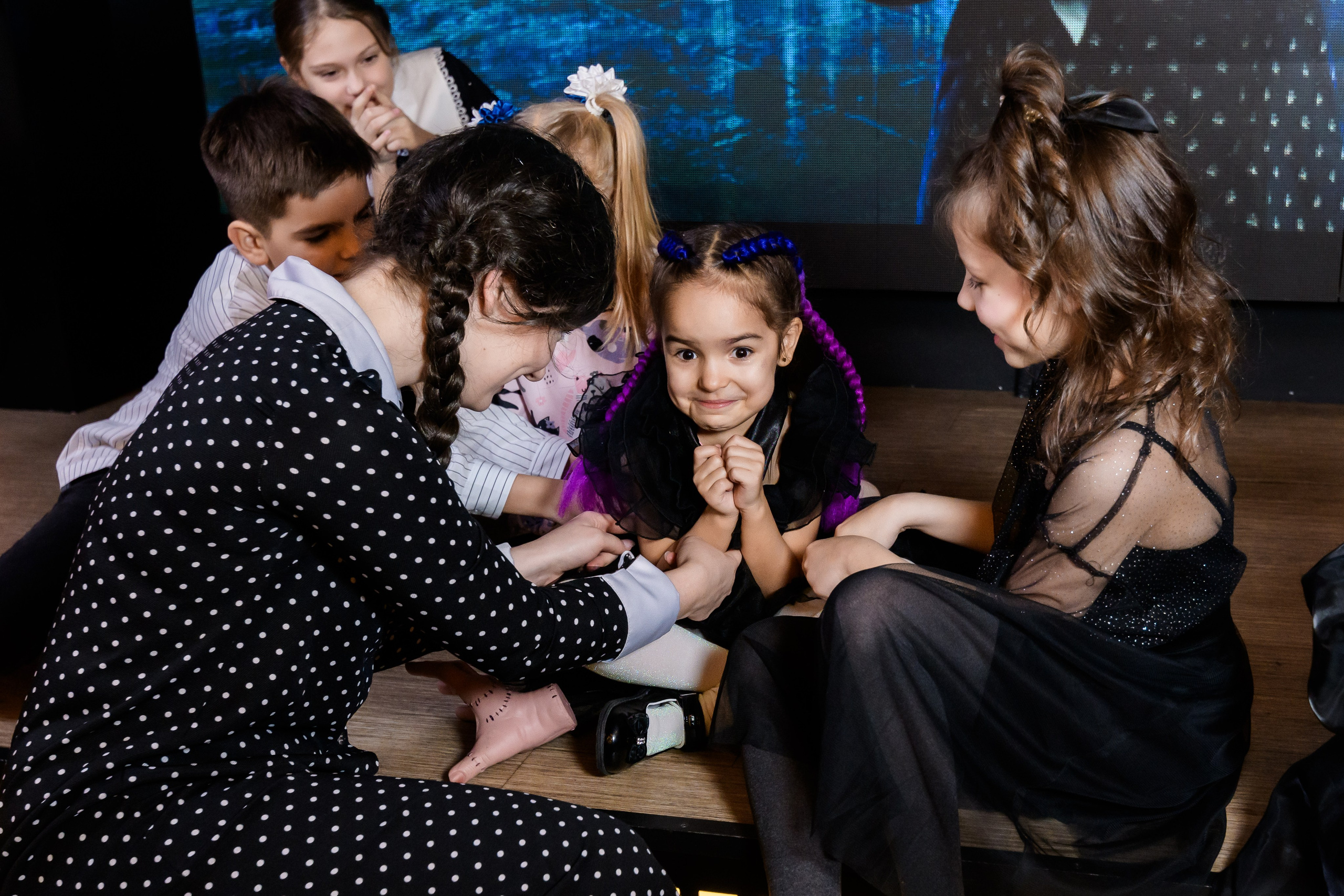 День рождения Софии в стиле «Уэнздей». Репортажный фотограф Сергей Дроздов