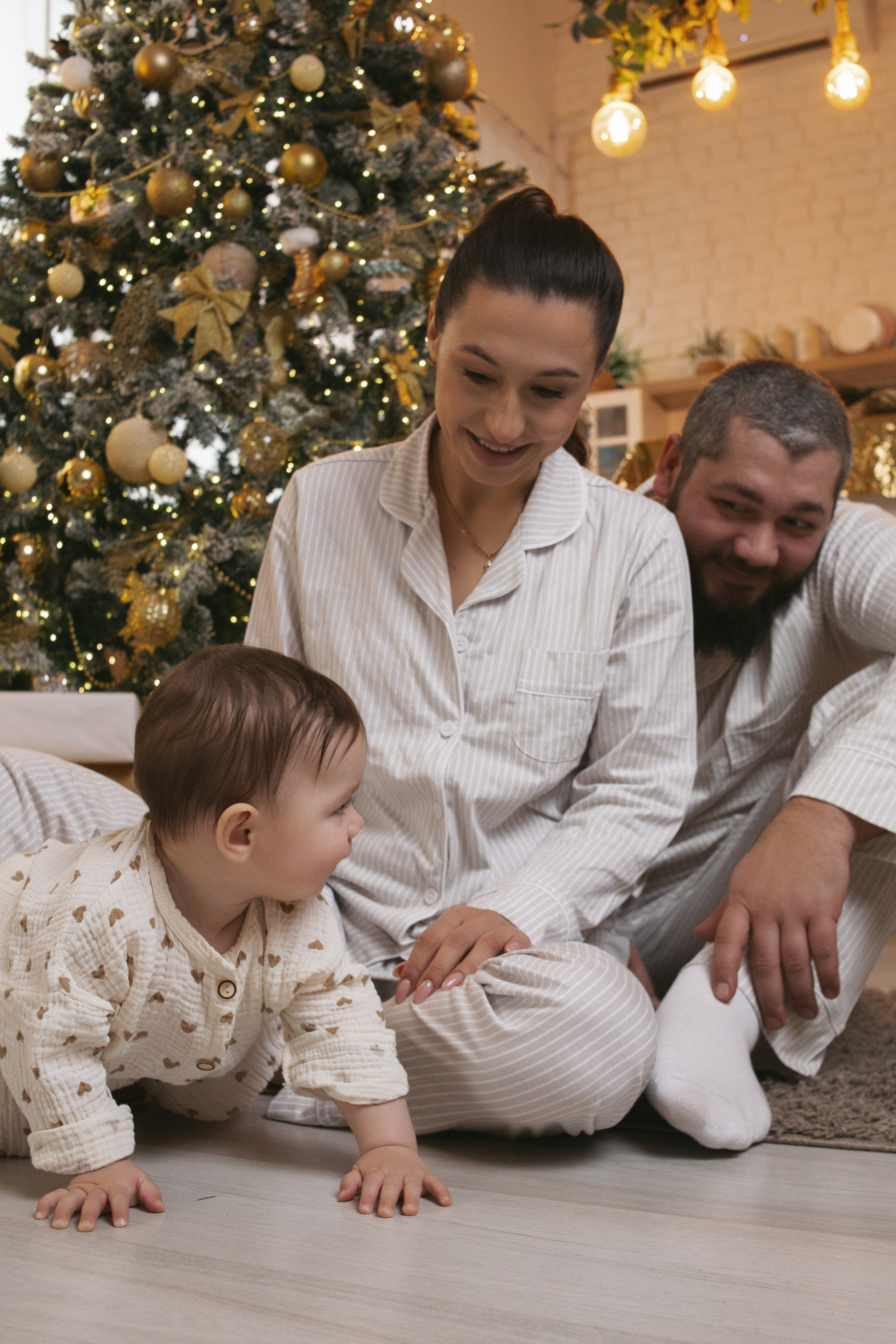Ева и родители. Семейный фотограф Гульцовская Екатерина