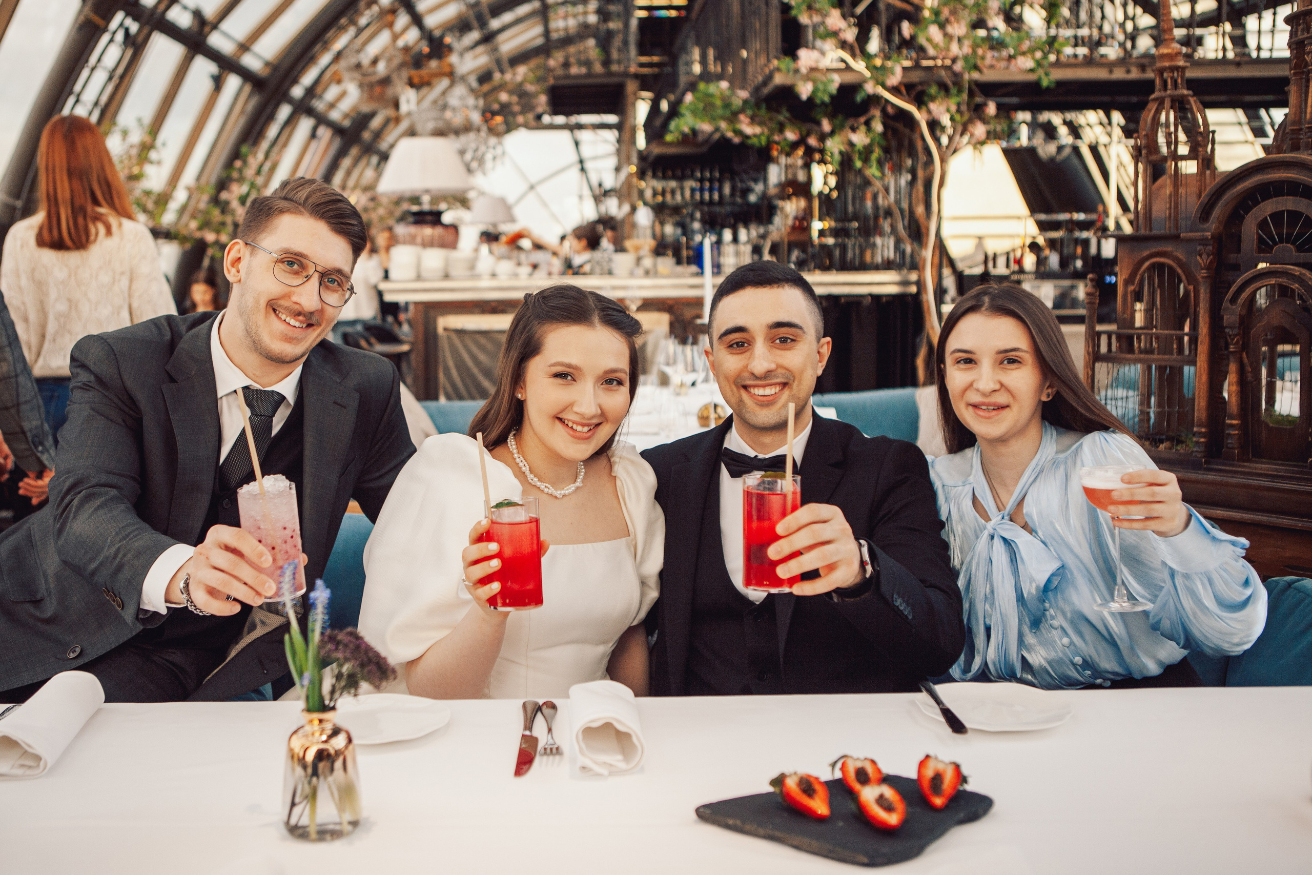 Роспись в Кутузовском ЗАГСе. Фотограф Ольга Ефремова