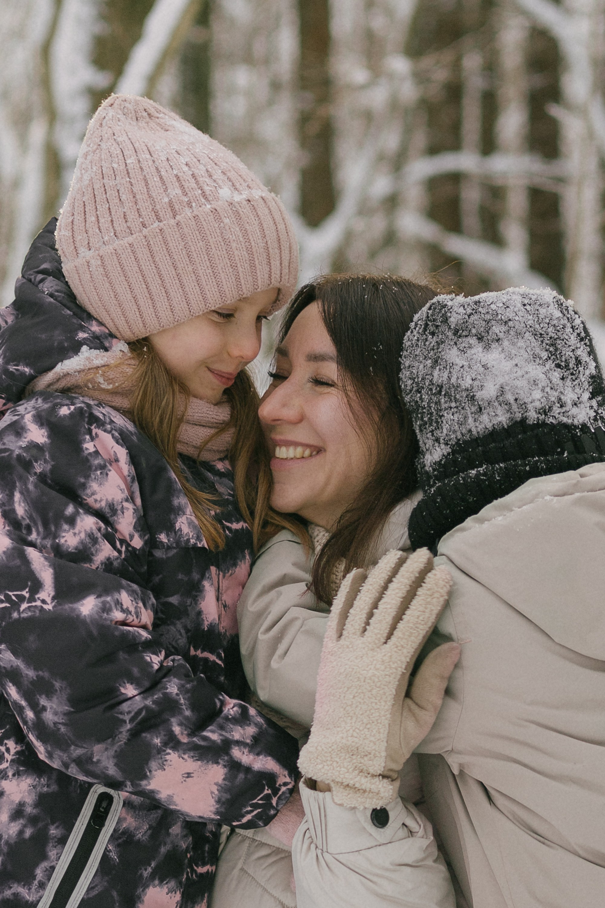 Теплые эмоции Холодной зимы. Семейный фотограф в Москве Анастасия Марти