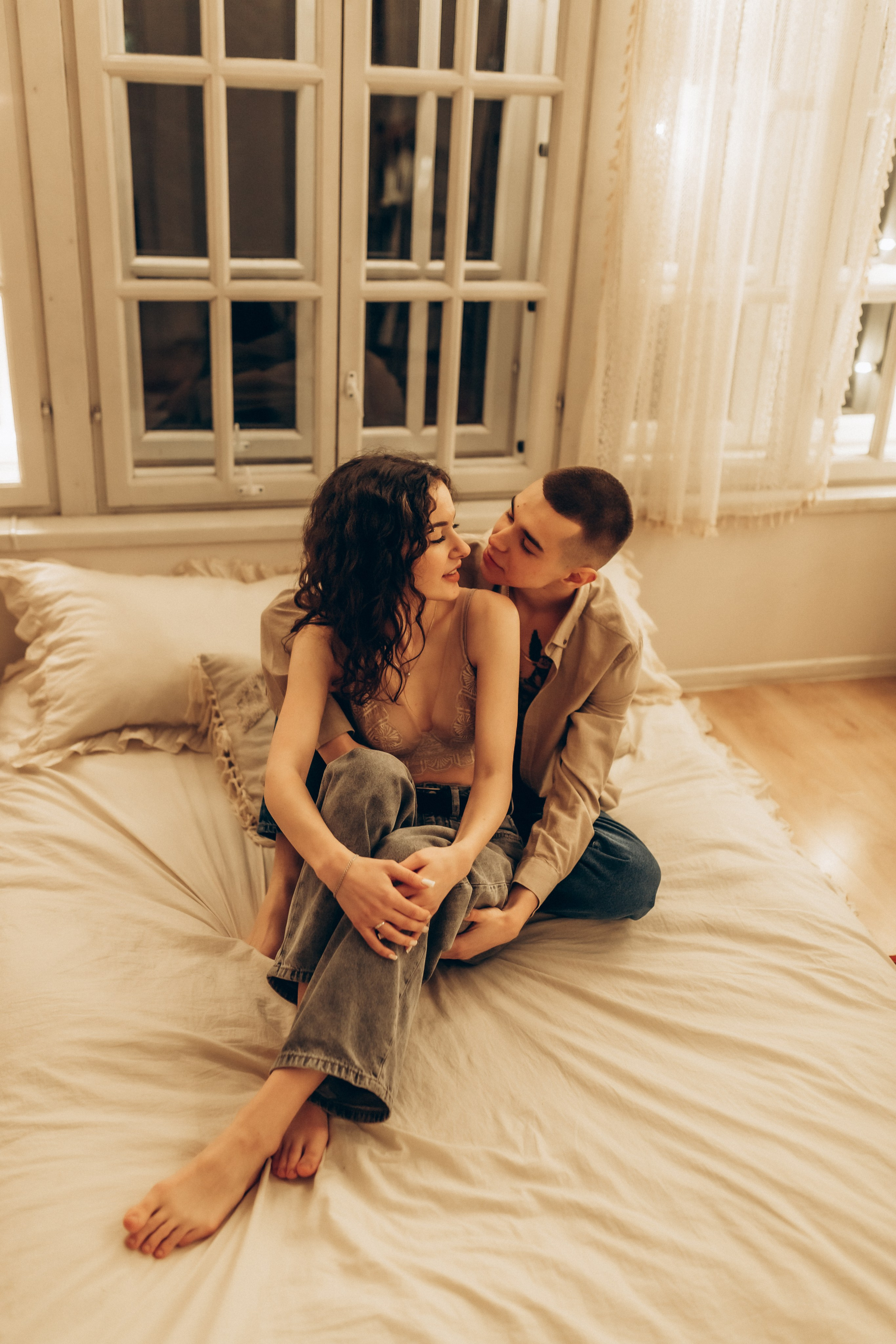 LoveStory Никита и Лиза в студии. Фотограф Санкт-Петербург Князева Елизавета