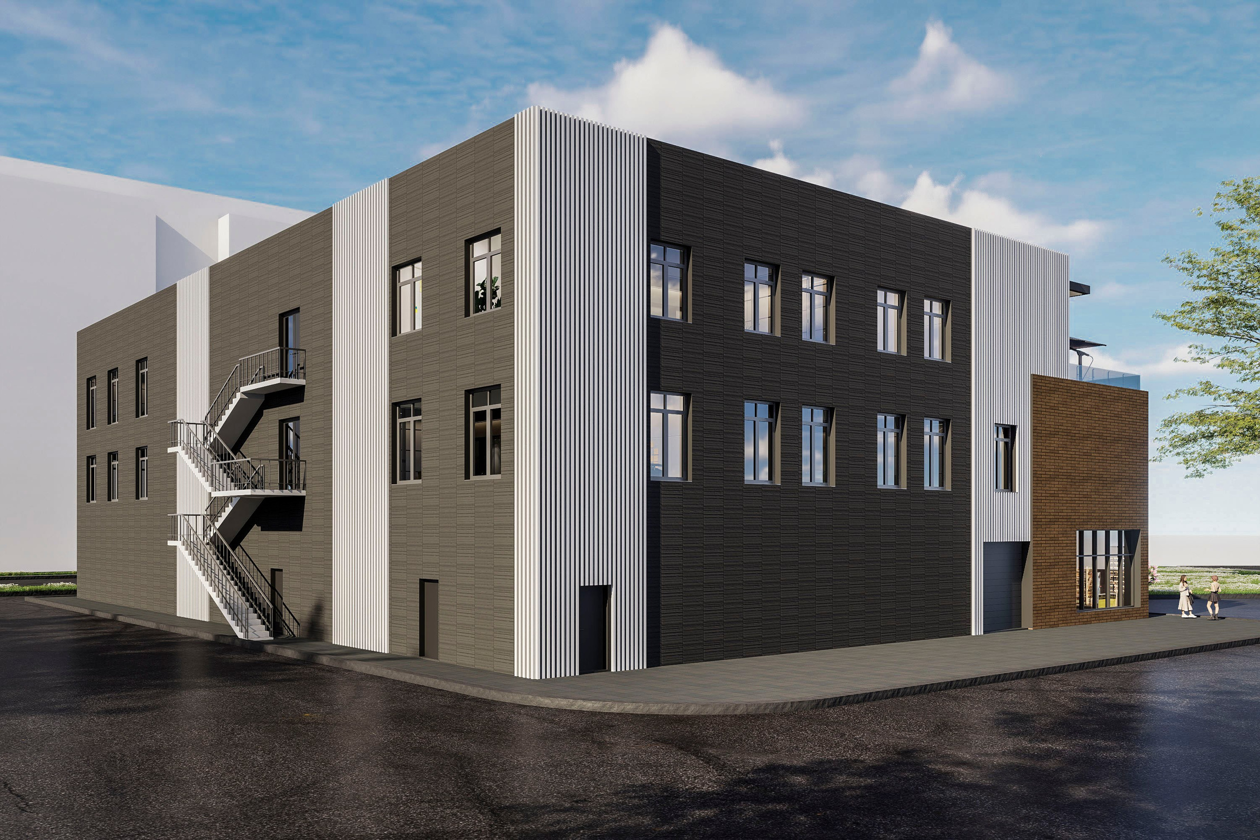 Фасад Сысоева. Архитектурно-дизайнерское бюро ROOMS