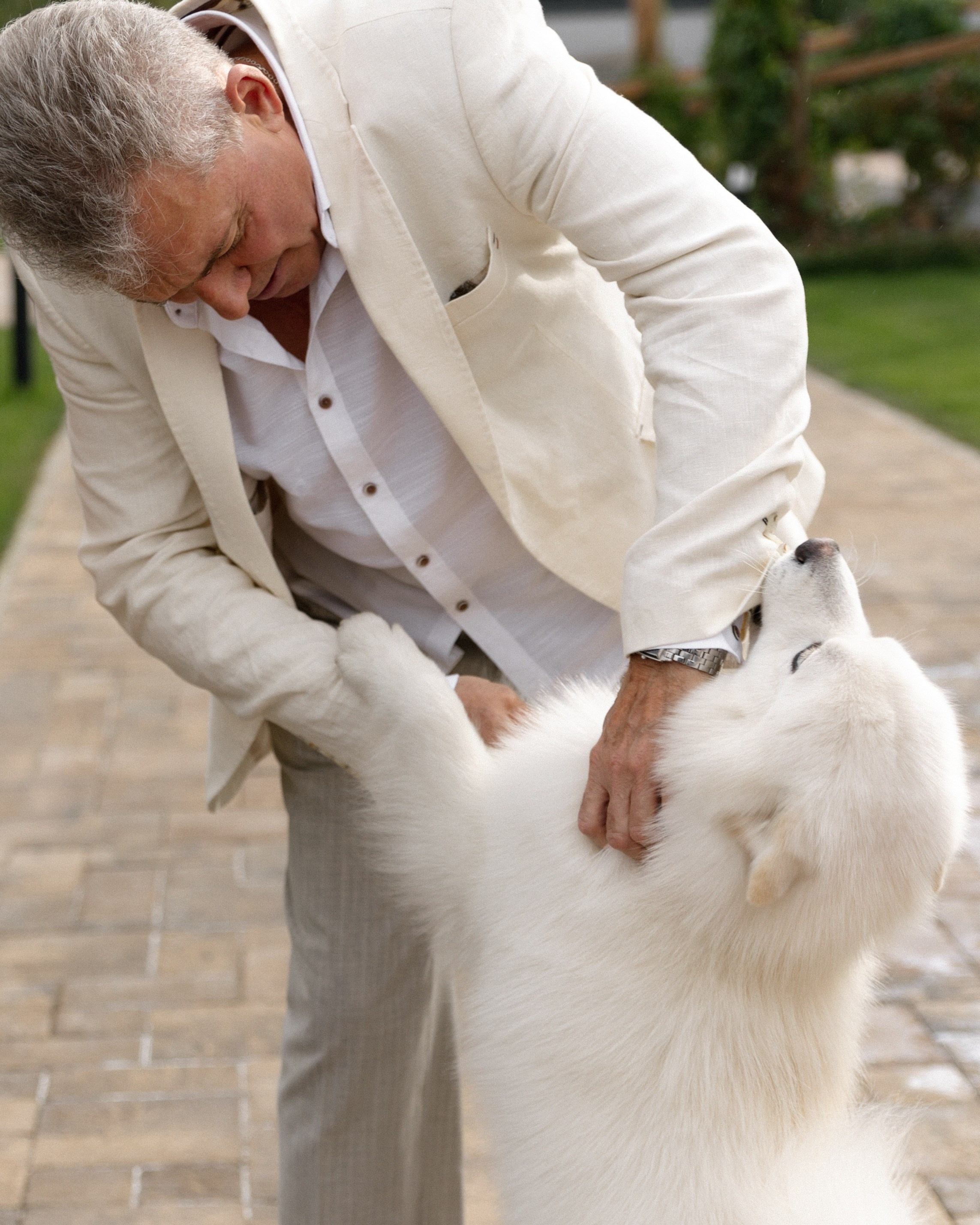 Парочка с собакой. Михаил и Юлия Лыженко — свадебный фотограф Волгоград