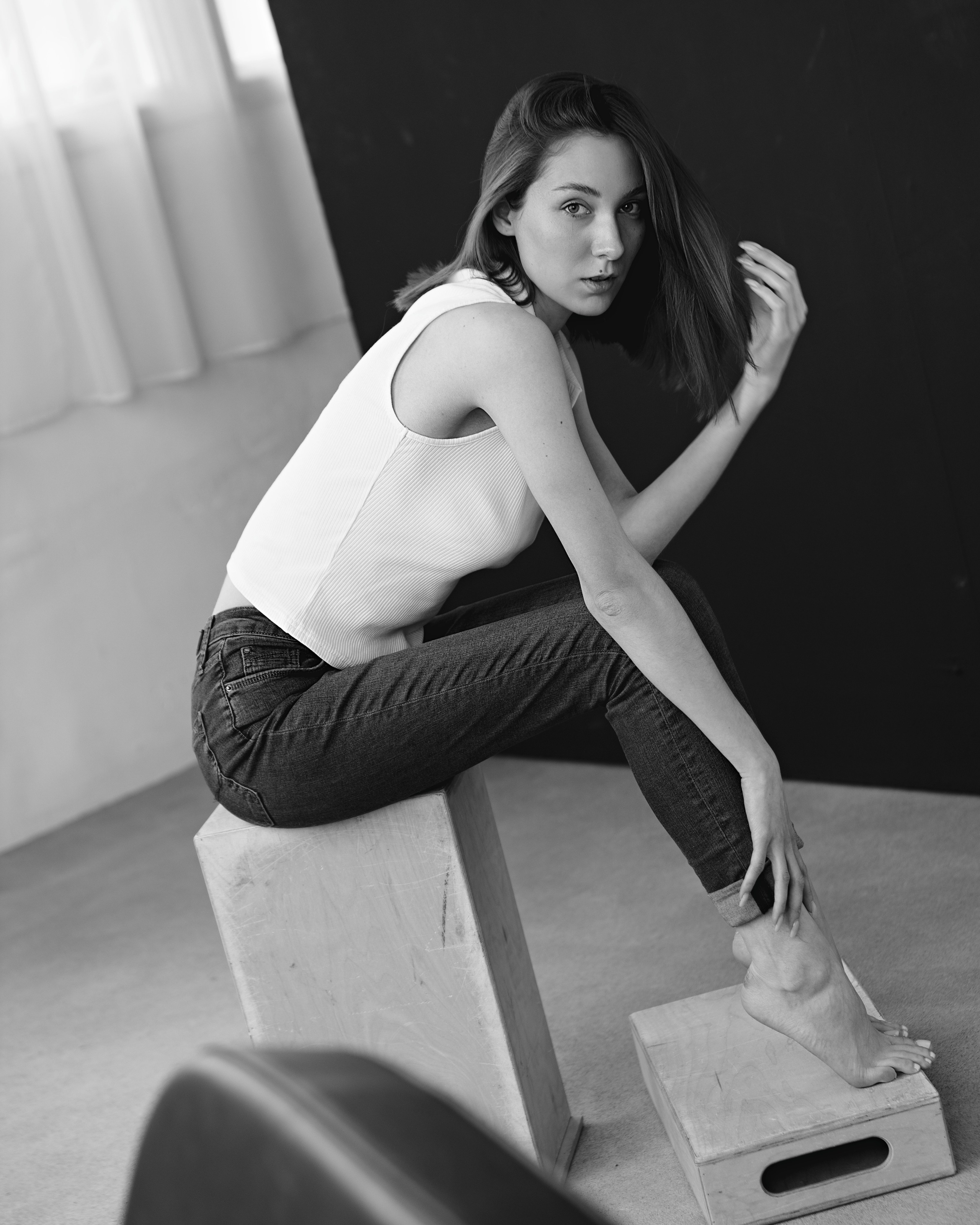 Neon girls. Film & digital photographer. Ufa. Kamilla Ishmaeva