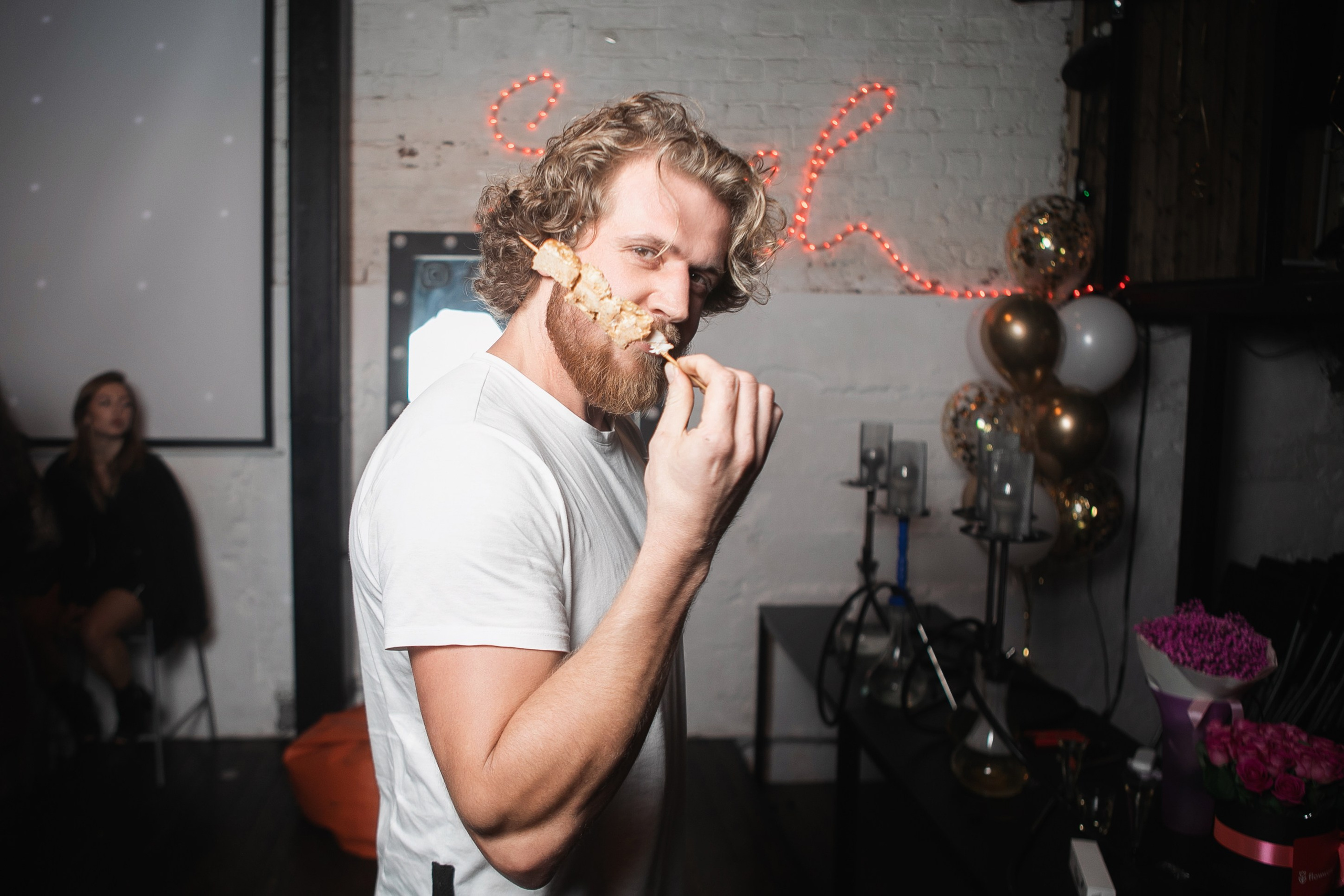 День рождения В тёмном лофте. Фотограф в Москве Дмитрий Жарков