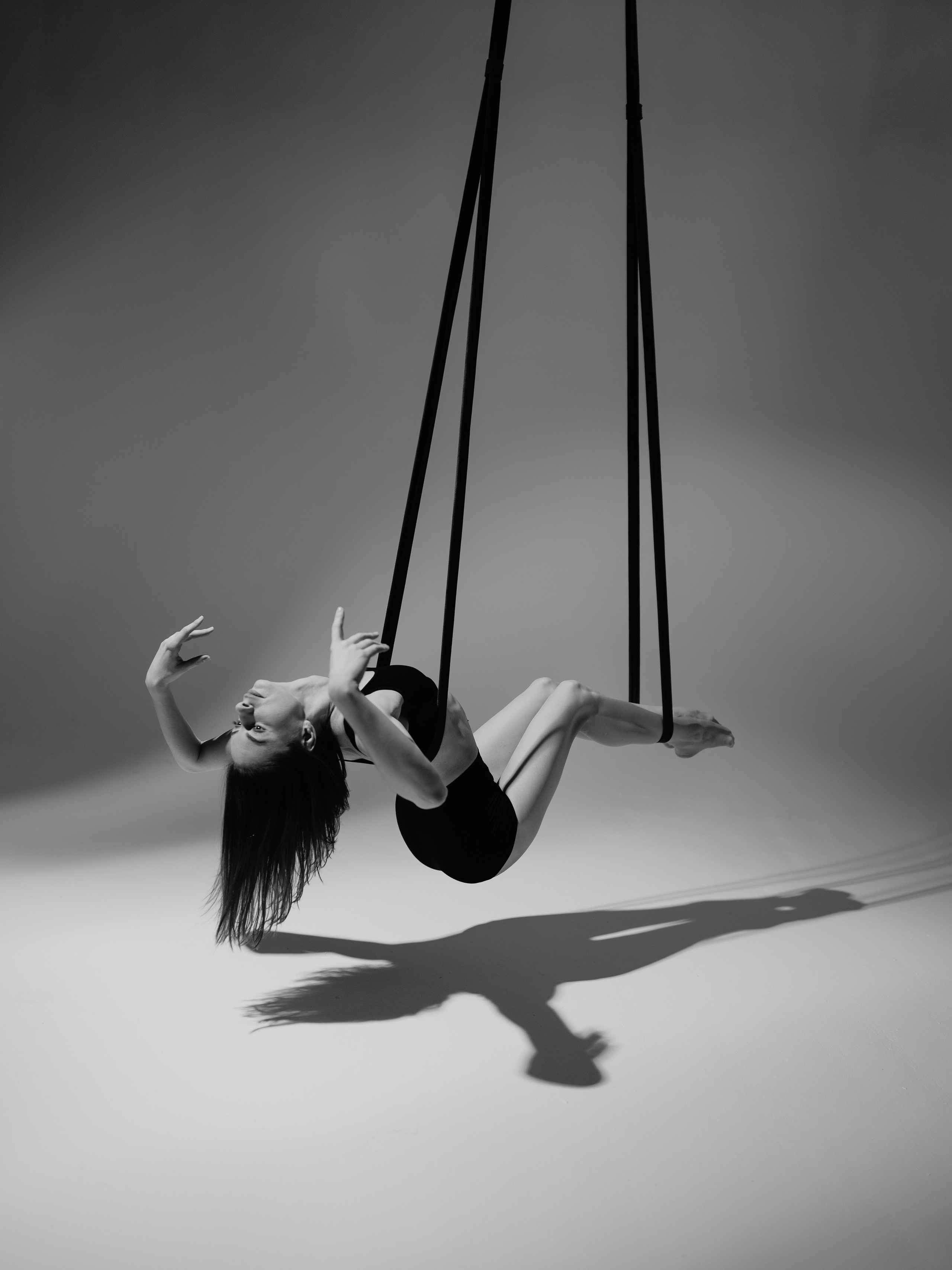 Фотосессия воздушной гимнастки