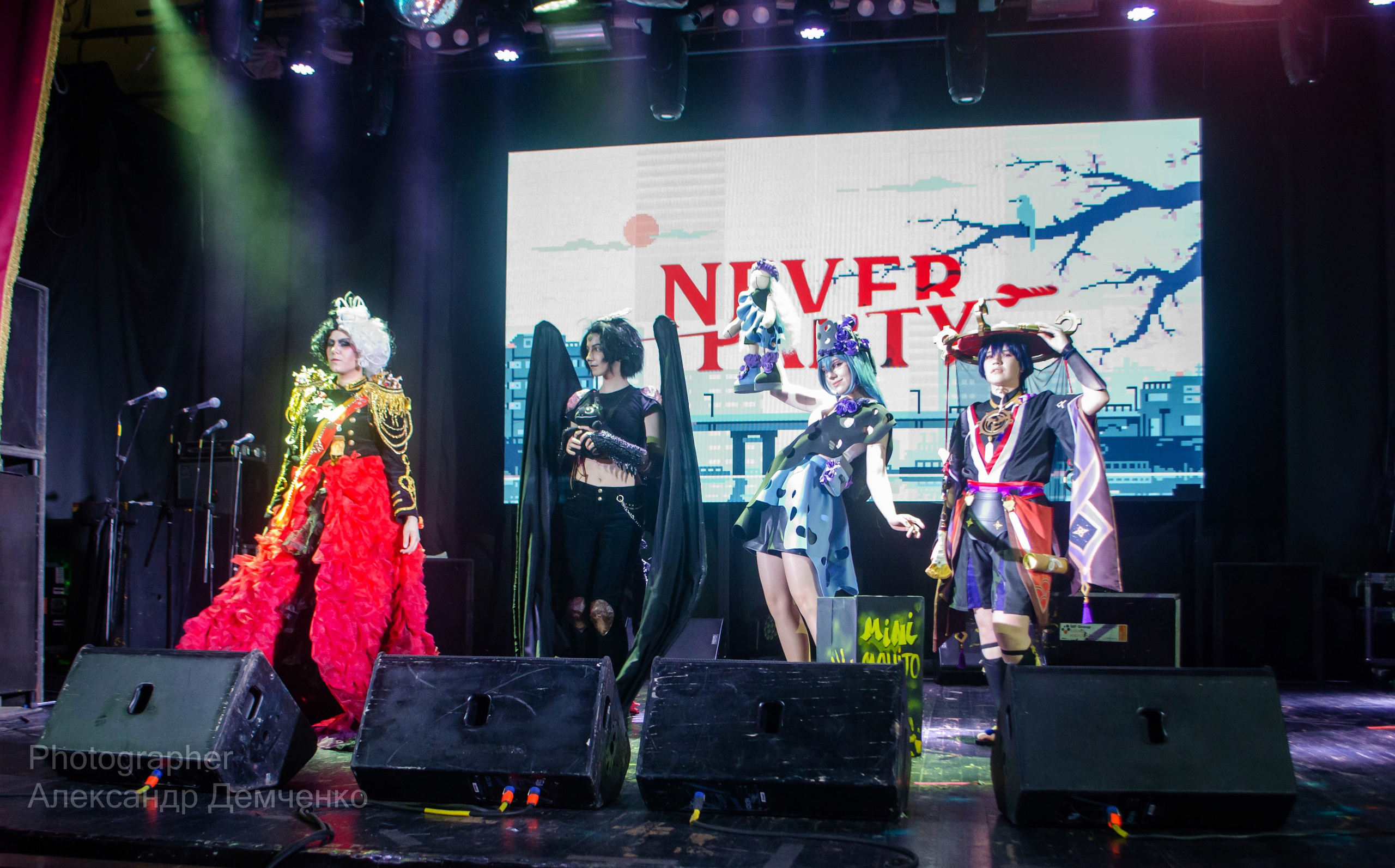 Фотосессия на фестивале косплея Never Party 3.0 в Москва