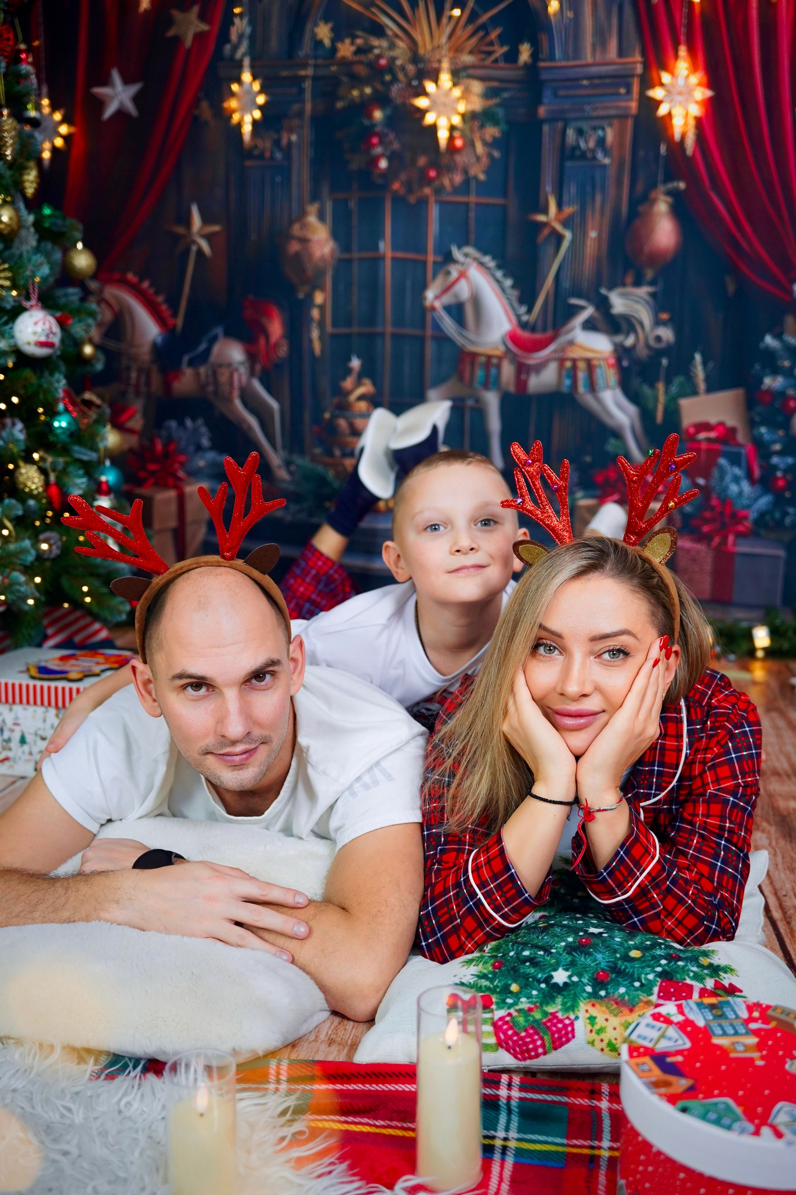 Новогодний фотопроект 2025 № 5. Семейный и детский фотограф Александра Гвоздикова