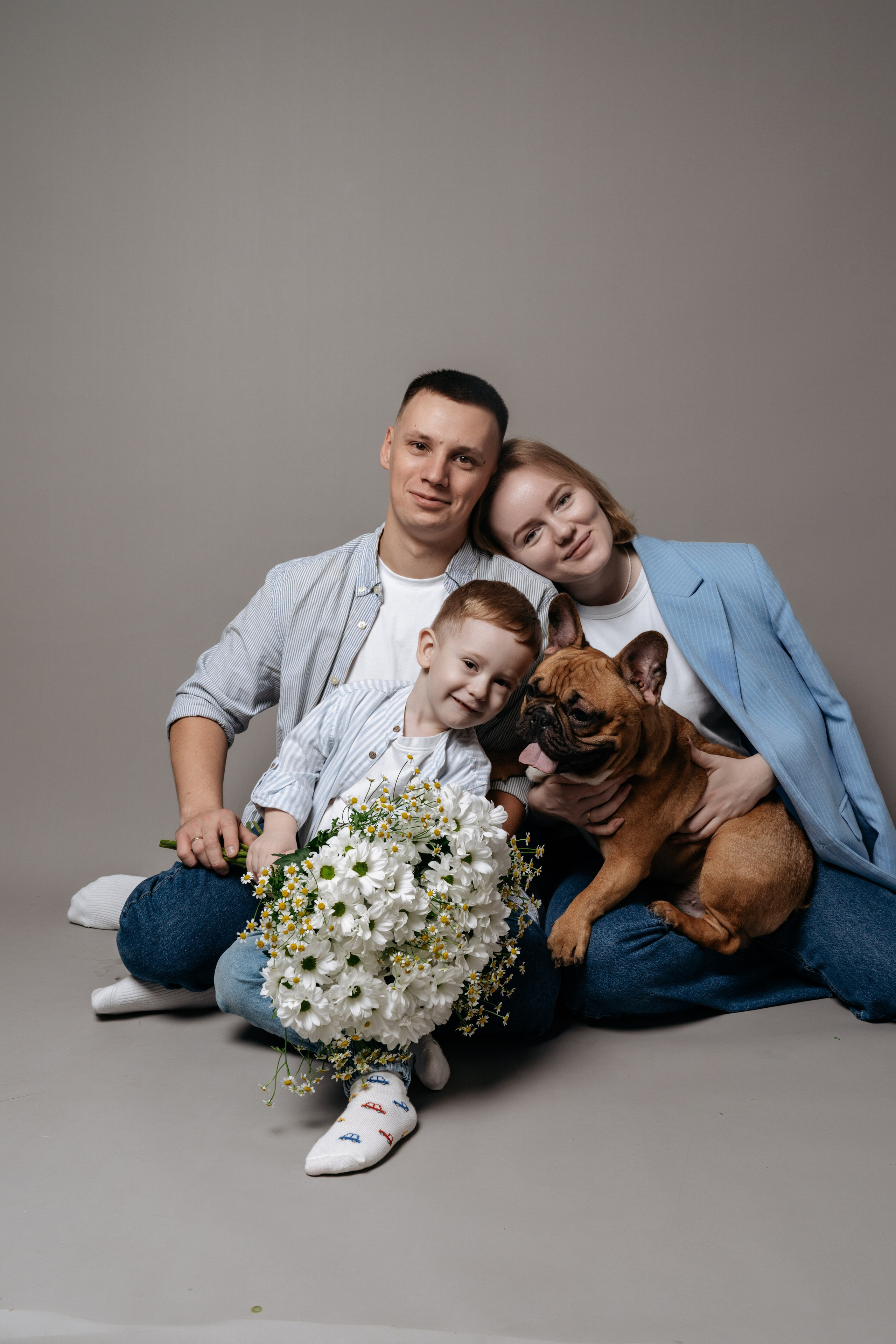 Женя, Катя, Миша и Моисей. Оля Киселева фотограф в Выксе